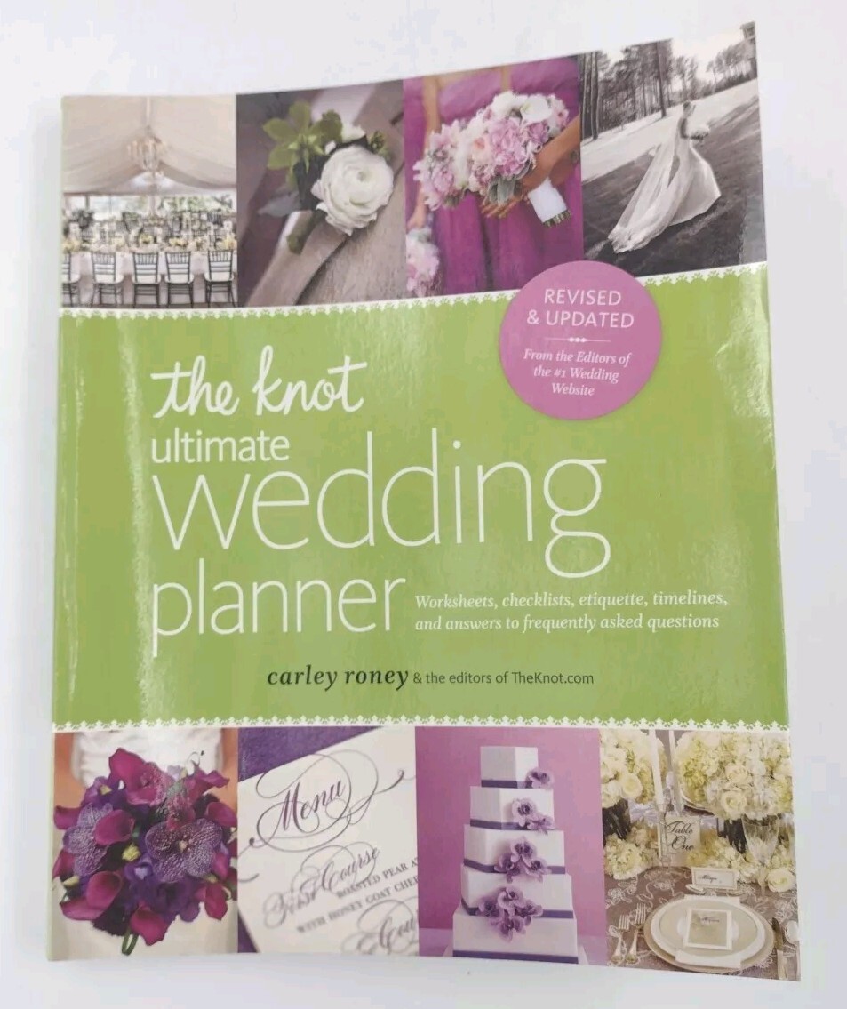 The Knot Ultimate Wedding Planner Revised Edition Paperback CR 2013 208 Pages