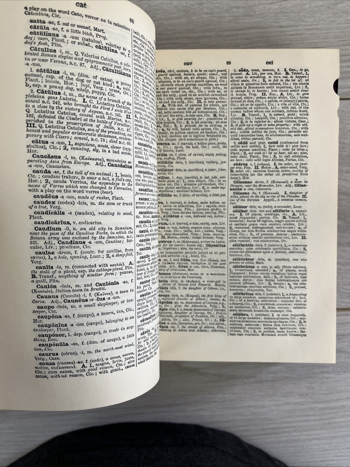 Vintage Cassell’s Latin-English and English-Latin Dictionary Funk & Wagnalls K1