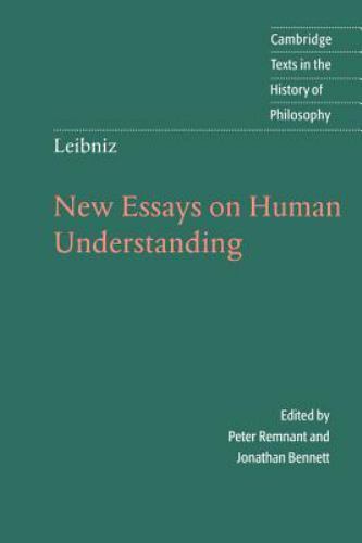 Leibniz: New Essays on Human Understanding (Cambridge Texts in the History of Ph