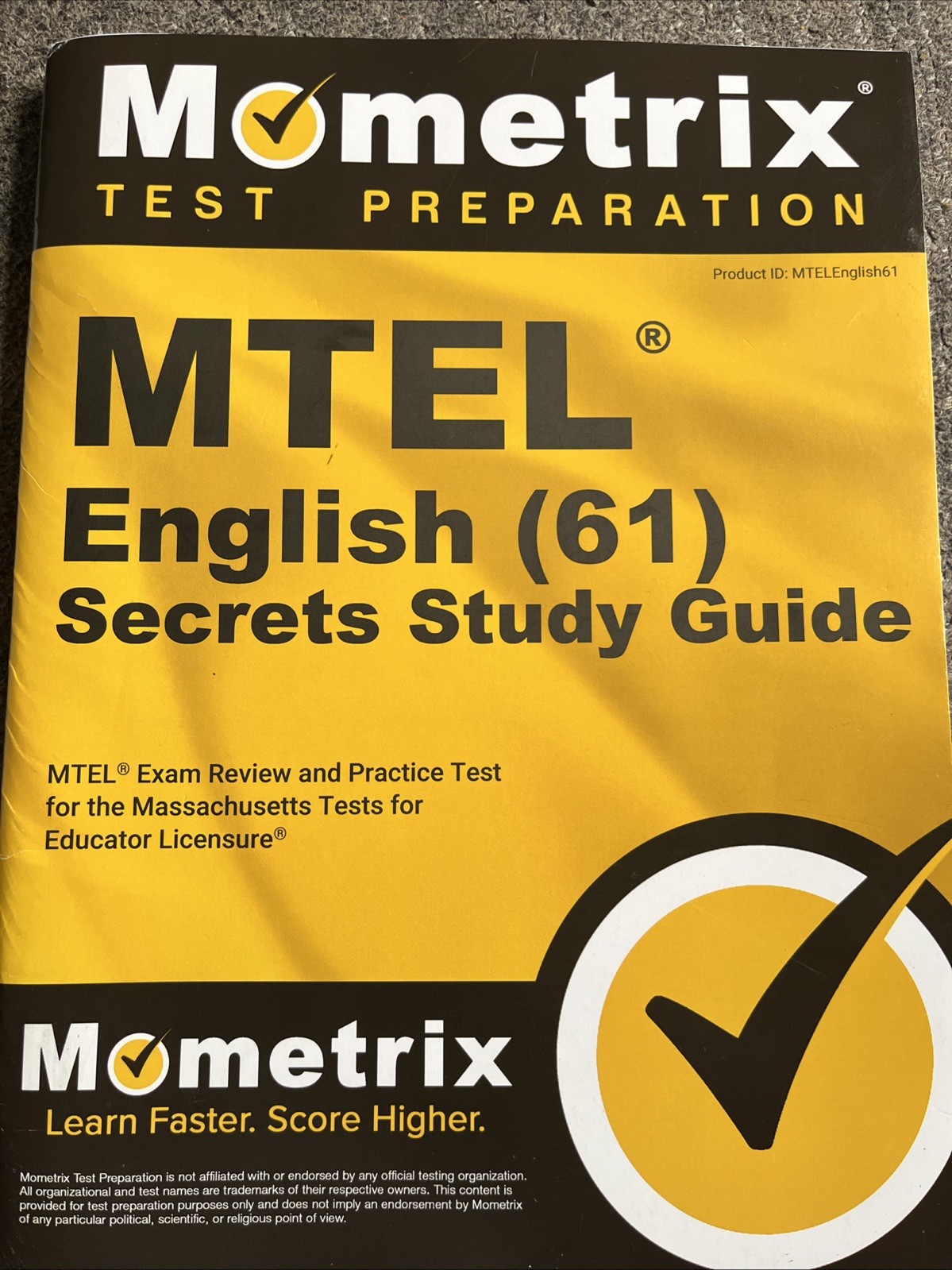 MTEL English (61) Secrets Study – Paperback, by Mometrix Test Prep