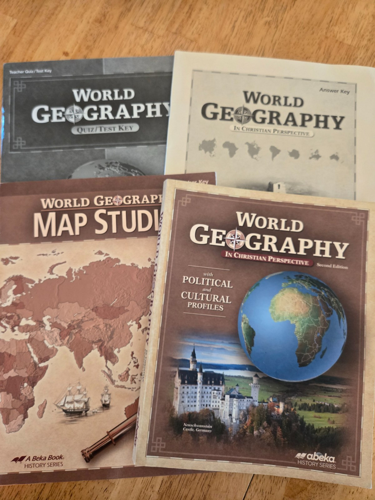 Abeka World Geography Grade 9 Text and Answer Keys