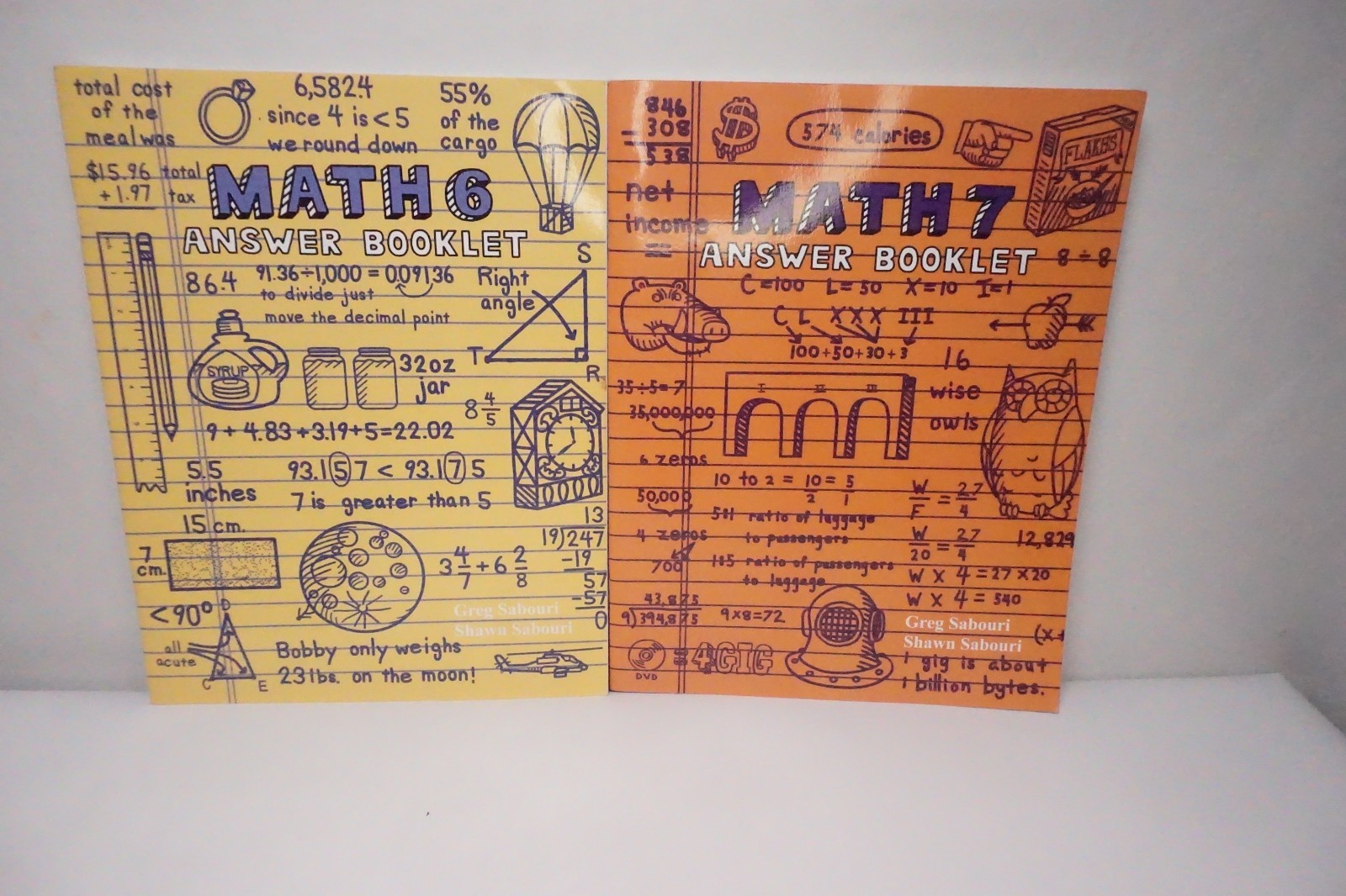 Teaching Textbooks MATH 4 Math 5 Math 6 and 7 Books and CD-ROM SET