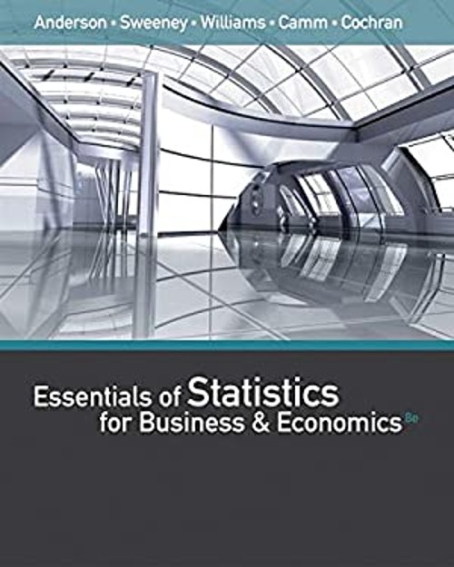 Essentials of Statistics for Business and Economics with XLSTAT P