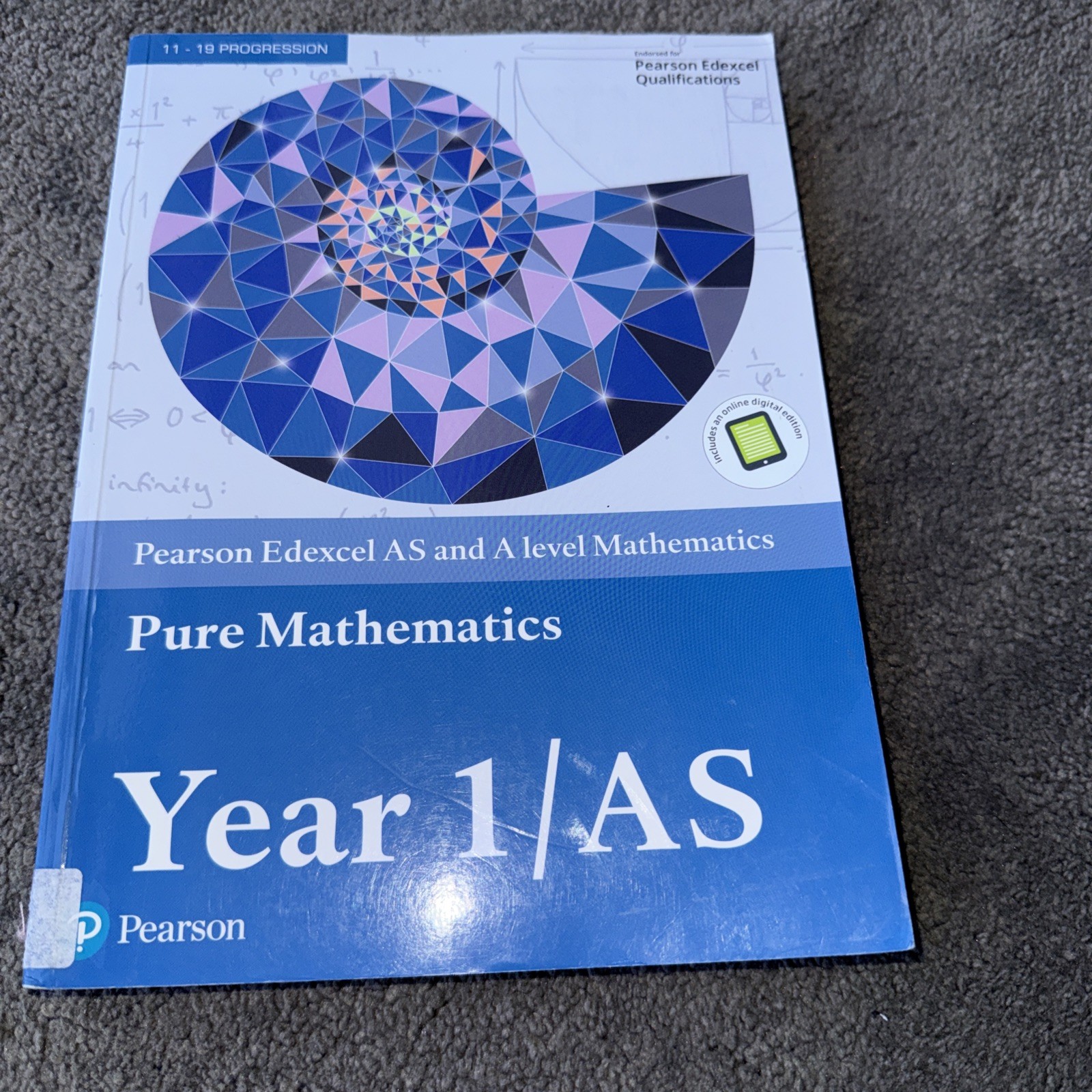 Pearson Edexcel AS and A level Mathematics Pure Mathematics Ye… by Petran, Joe
