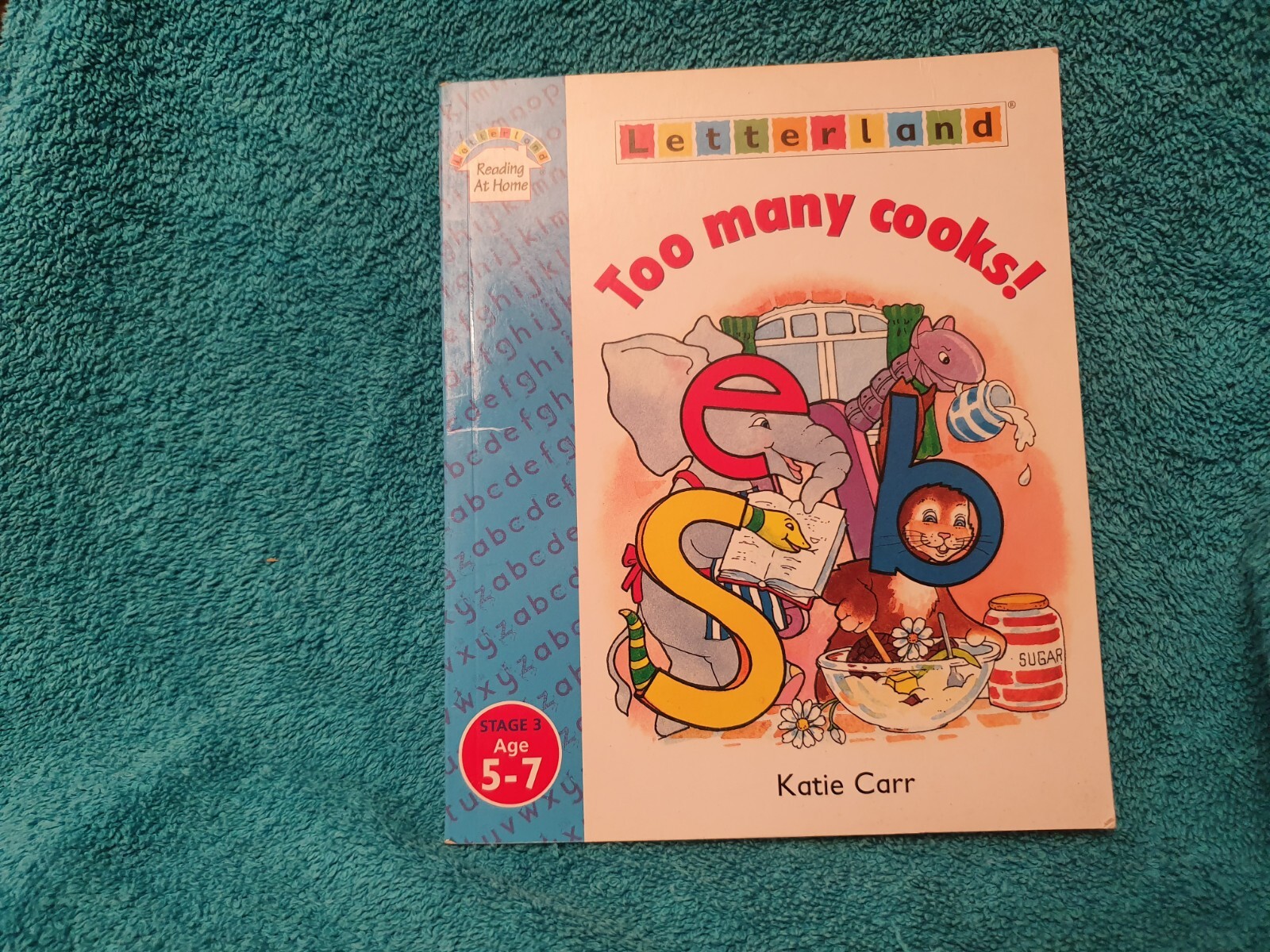 Letterland Reading At Home 3 books … Too Many Cooks, Ten Cakes, Dinosaur