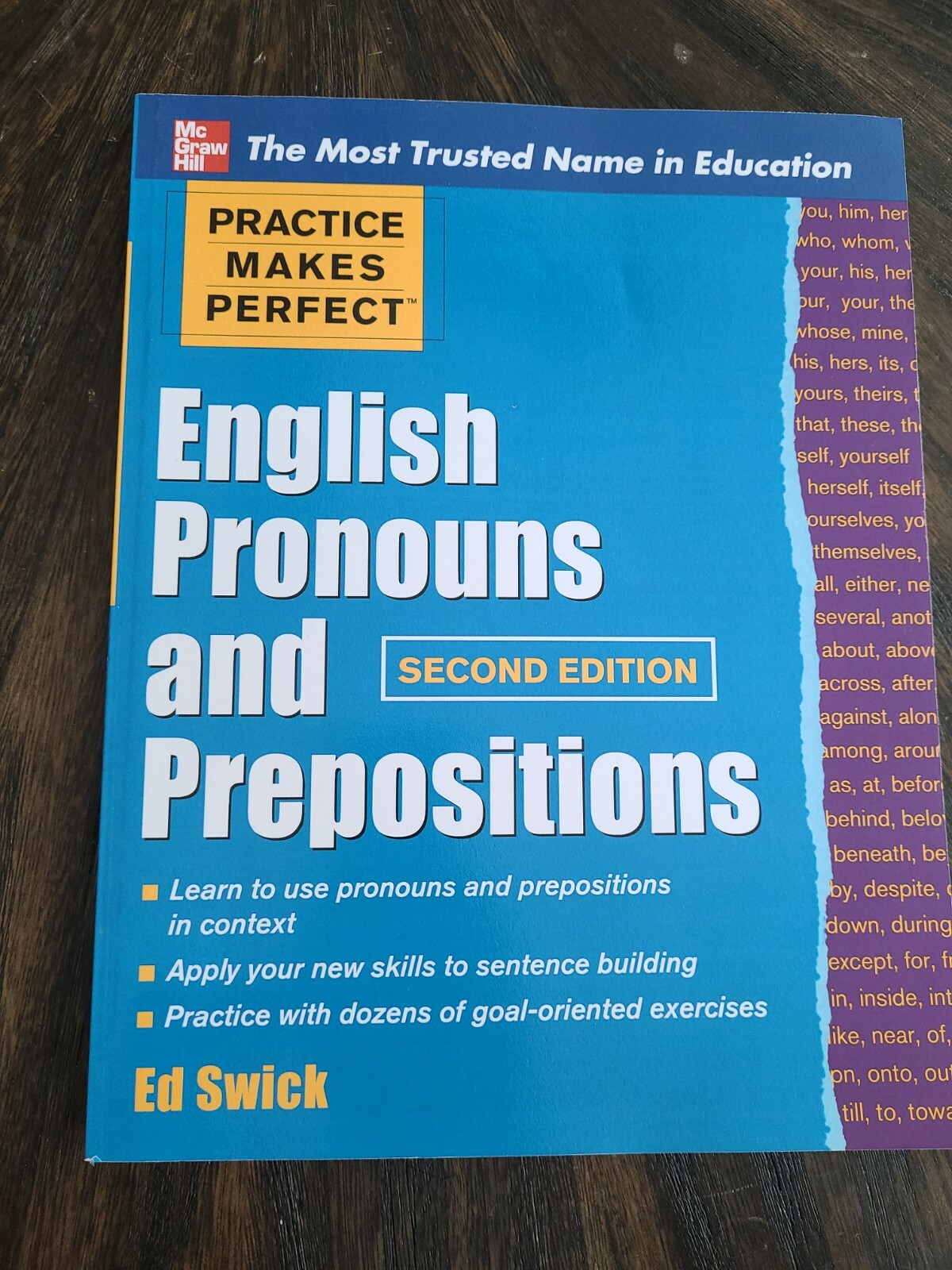Practice Makes Perfect English Pronouns and Prepositio… by Swick, Ed Paperback