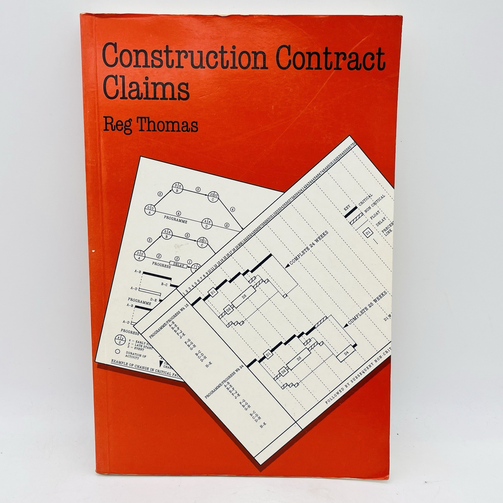 Construction Contract Claims Reg Thomas Macmillan 1994 Paperback Law Book