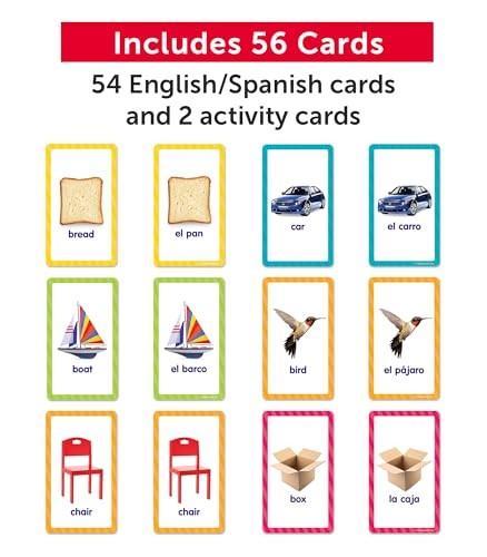 Flash Cards: English-Spanish First Words