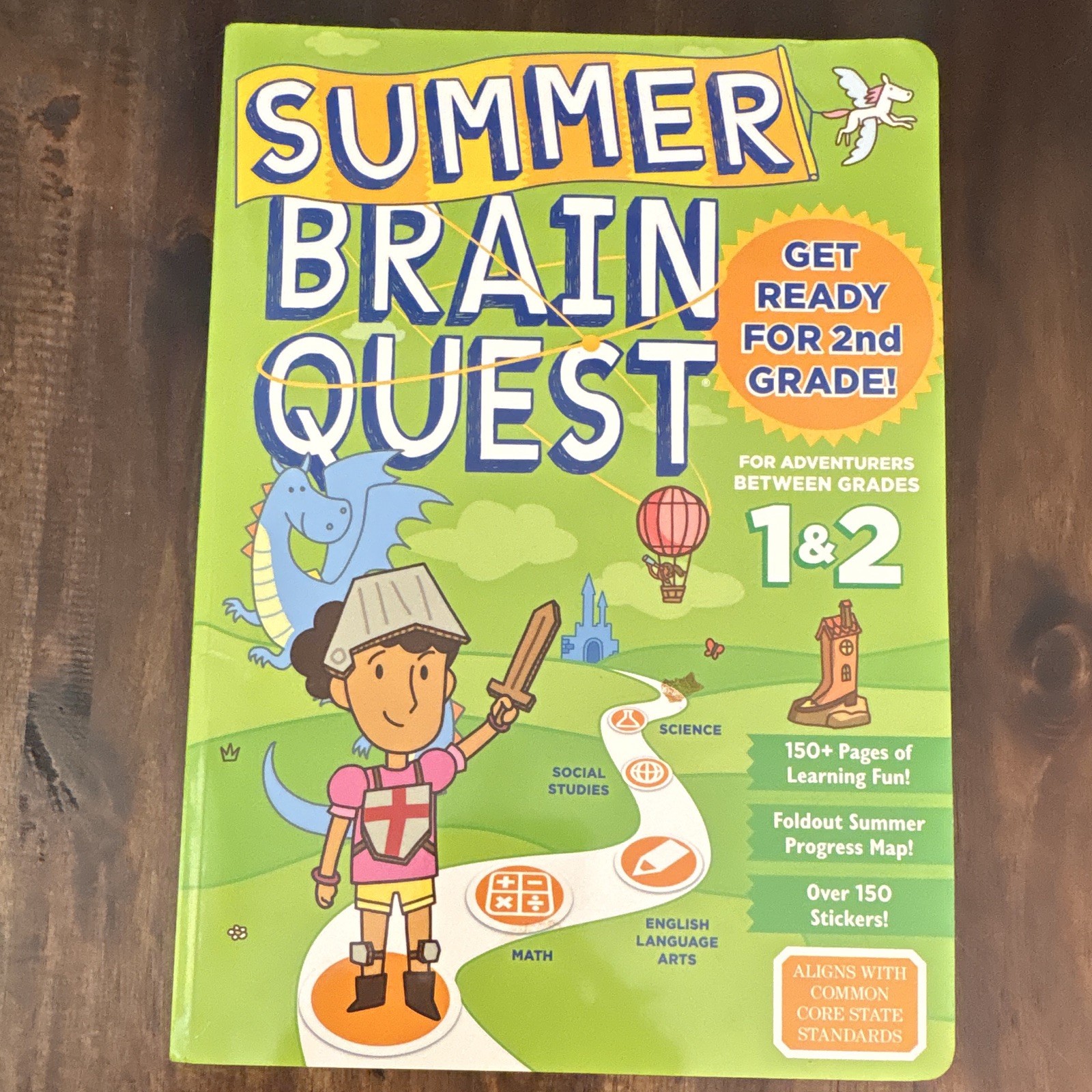 Workman Publishing Summer Brain Quest Workbook Grades 1 & 2 (Brain Quest Series)