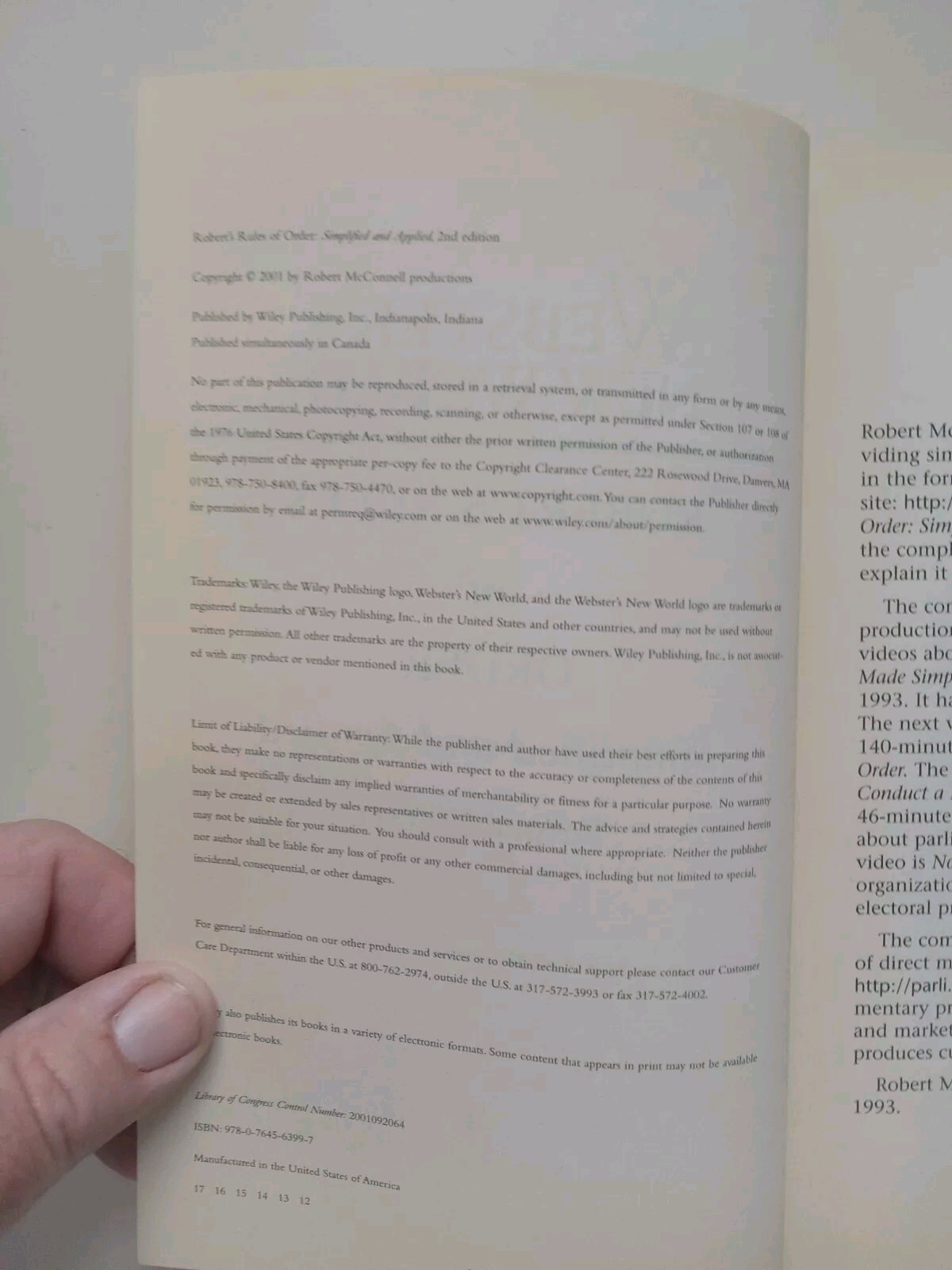 Robert’s Rules of Order : Simplified and Applied by Robert McConnell Robert…