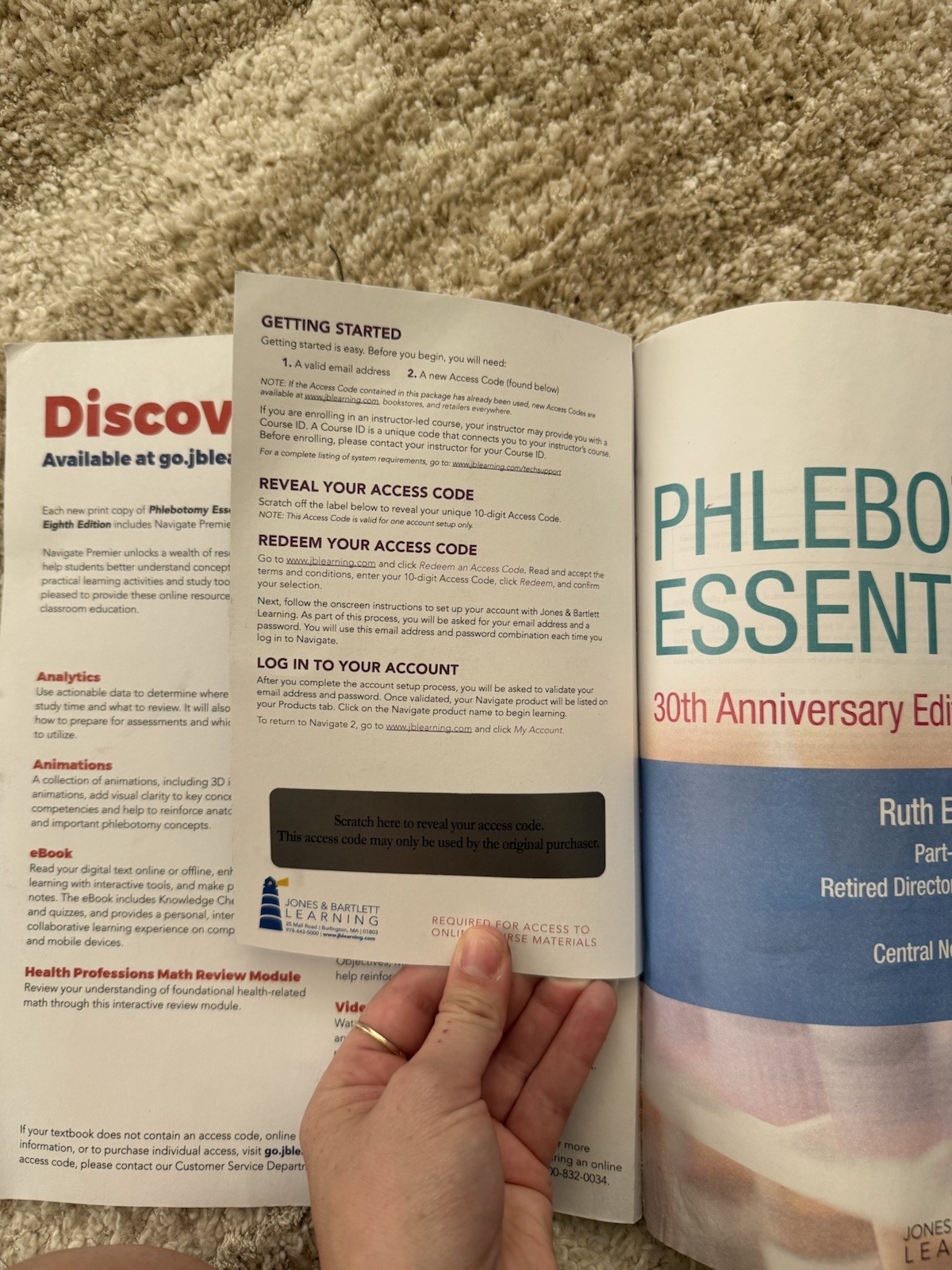 Phlebotomy Essentials 8th Ed PB Ruth E. McCall Jones & Bartlett Learning