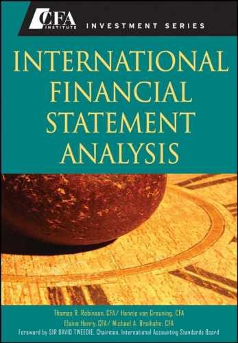 International Financial – Hardcover, by Robinson Thomas R.; – Very Good u