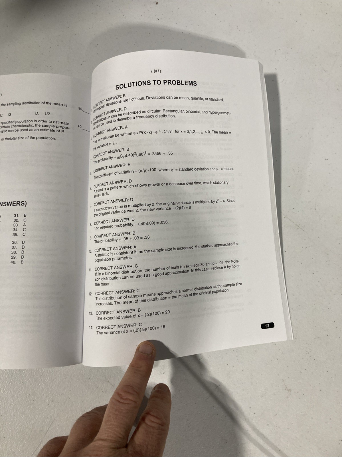 Actuarial Probability Exam (P) (C-1892): Passbooks Study Guide (Paperback 2020)