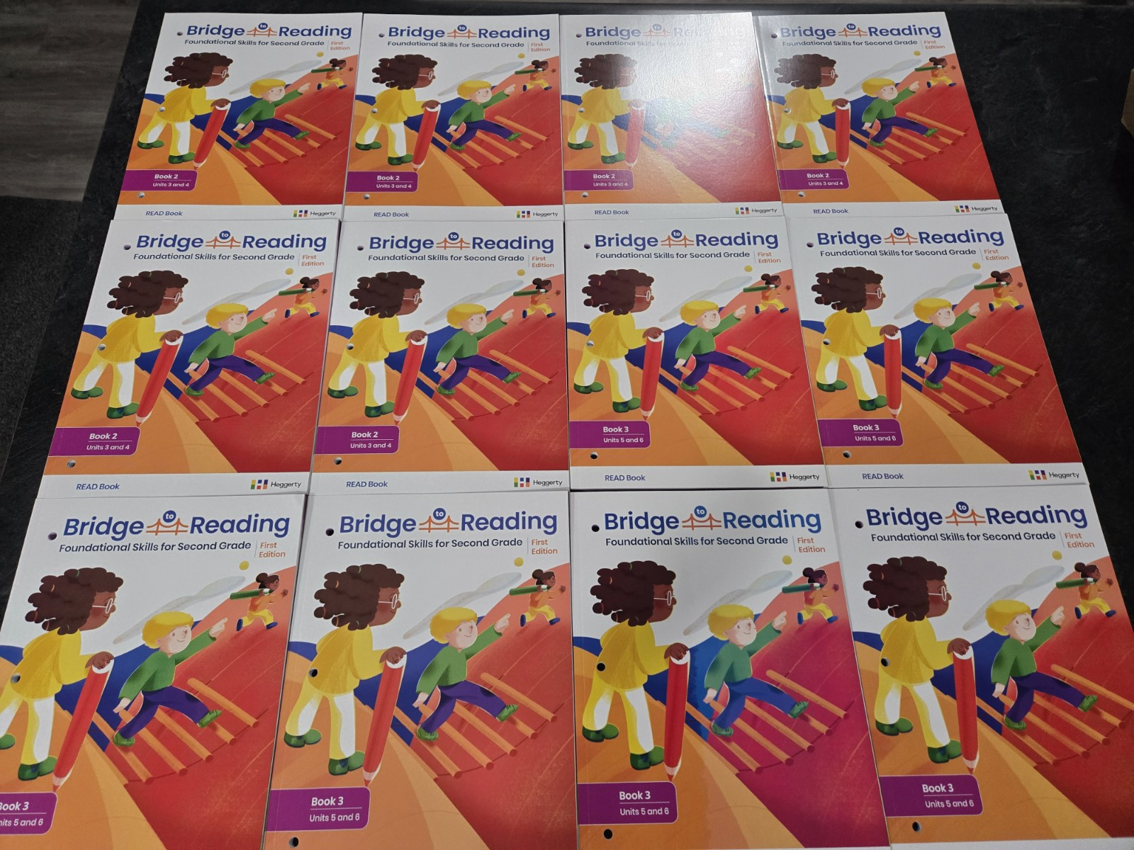12 Bridge To Reading Found. Skills For 2nd Grade 1st Edition Book 2 Units 3+4