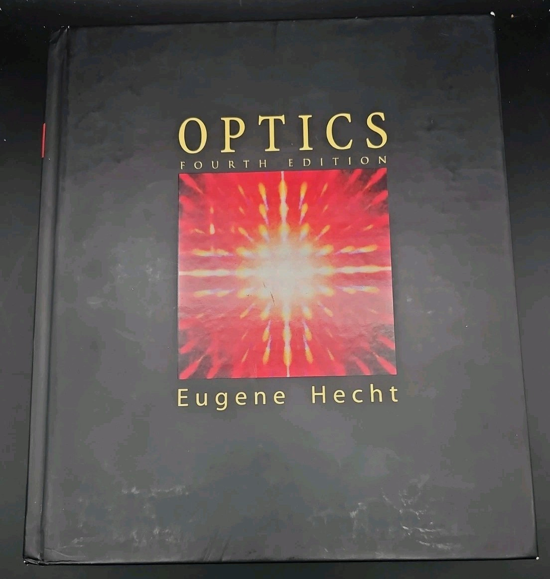 Optics Hardcover Eugene Hecht 4th Edition. Hardcover Physics