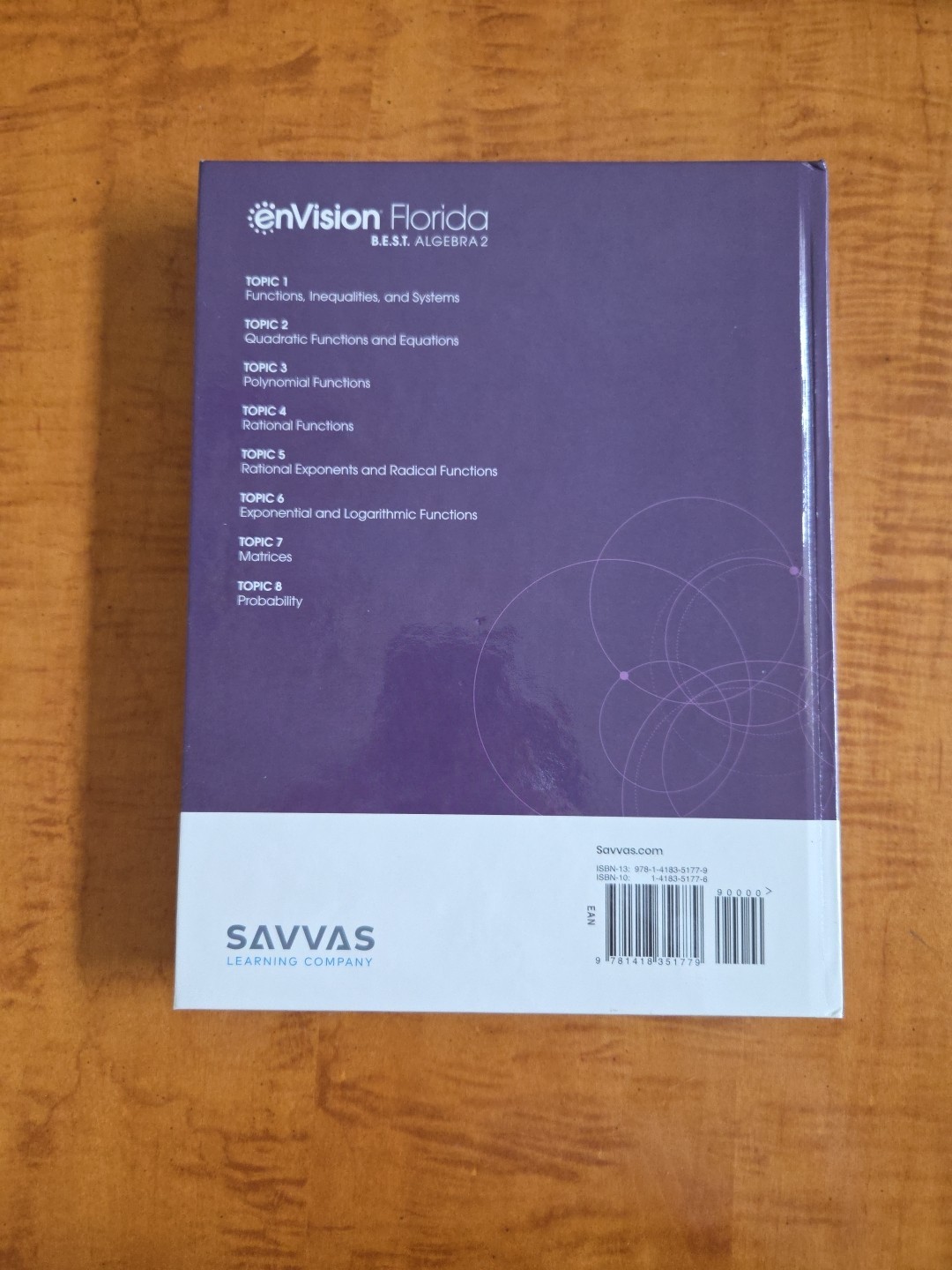 Envision Math Florida B.E.S.T. Algebra 2 Student Ed. 2023 and Student Companion