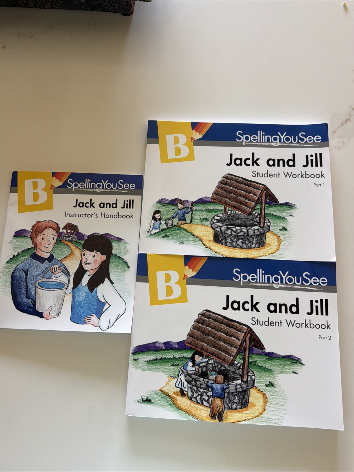 HOMESCHOOLING CURRICULUM, SPELLING YOU SEE, GRADE 2, JACK AND JILL B New