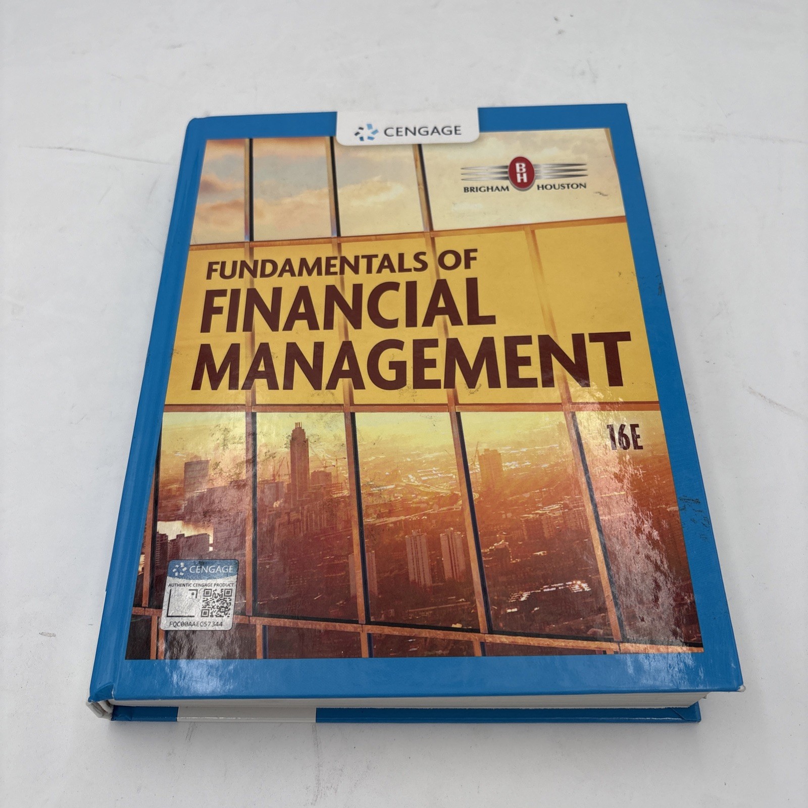 Fundamentals of Financial Management 16E Brigham Houston HC NEW Free Ship I1-14