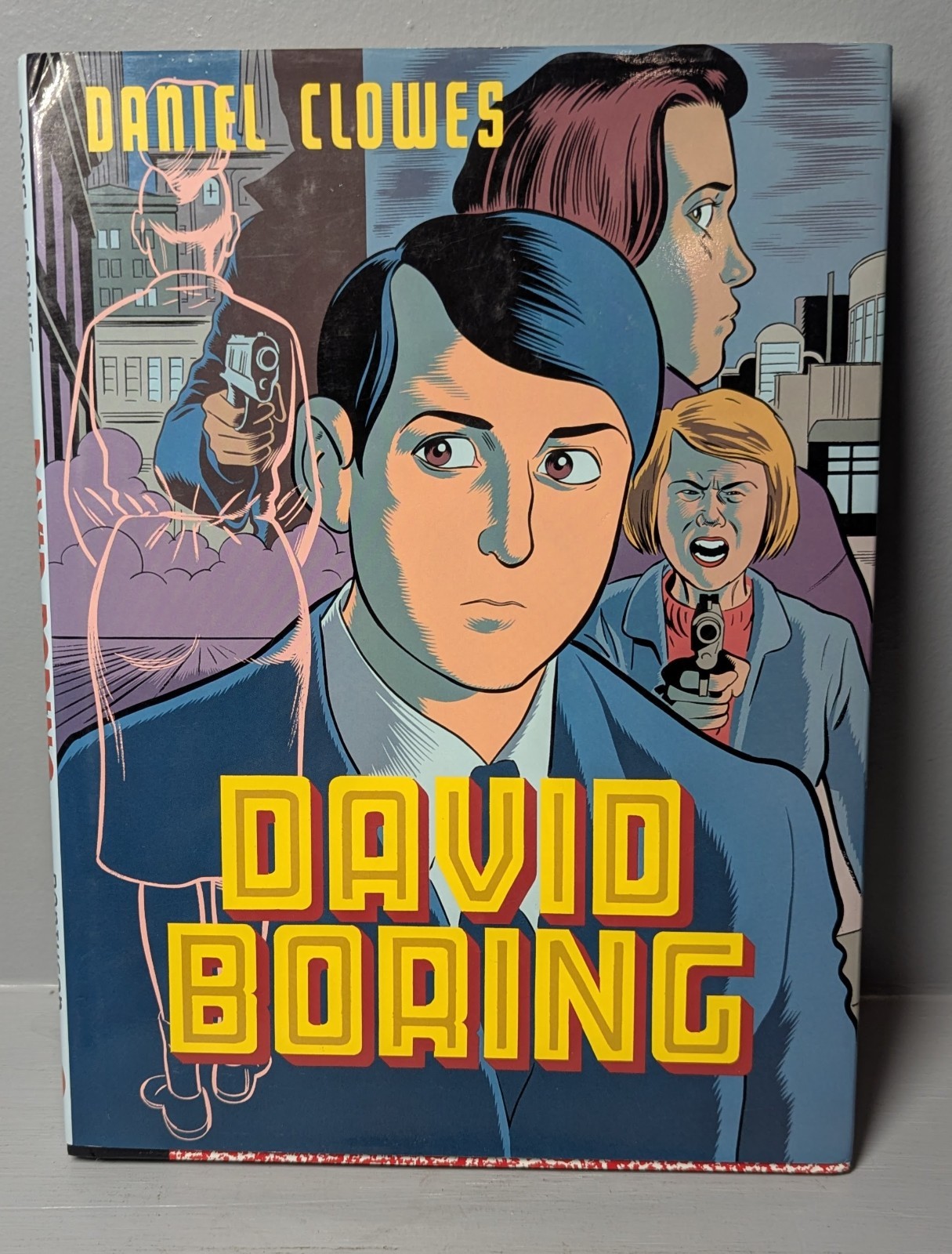 David Boring by Daniel Clowes 1st edition HC graphic novel with dust jacket