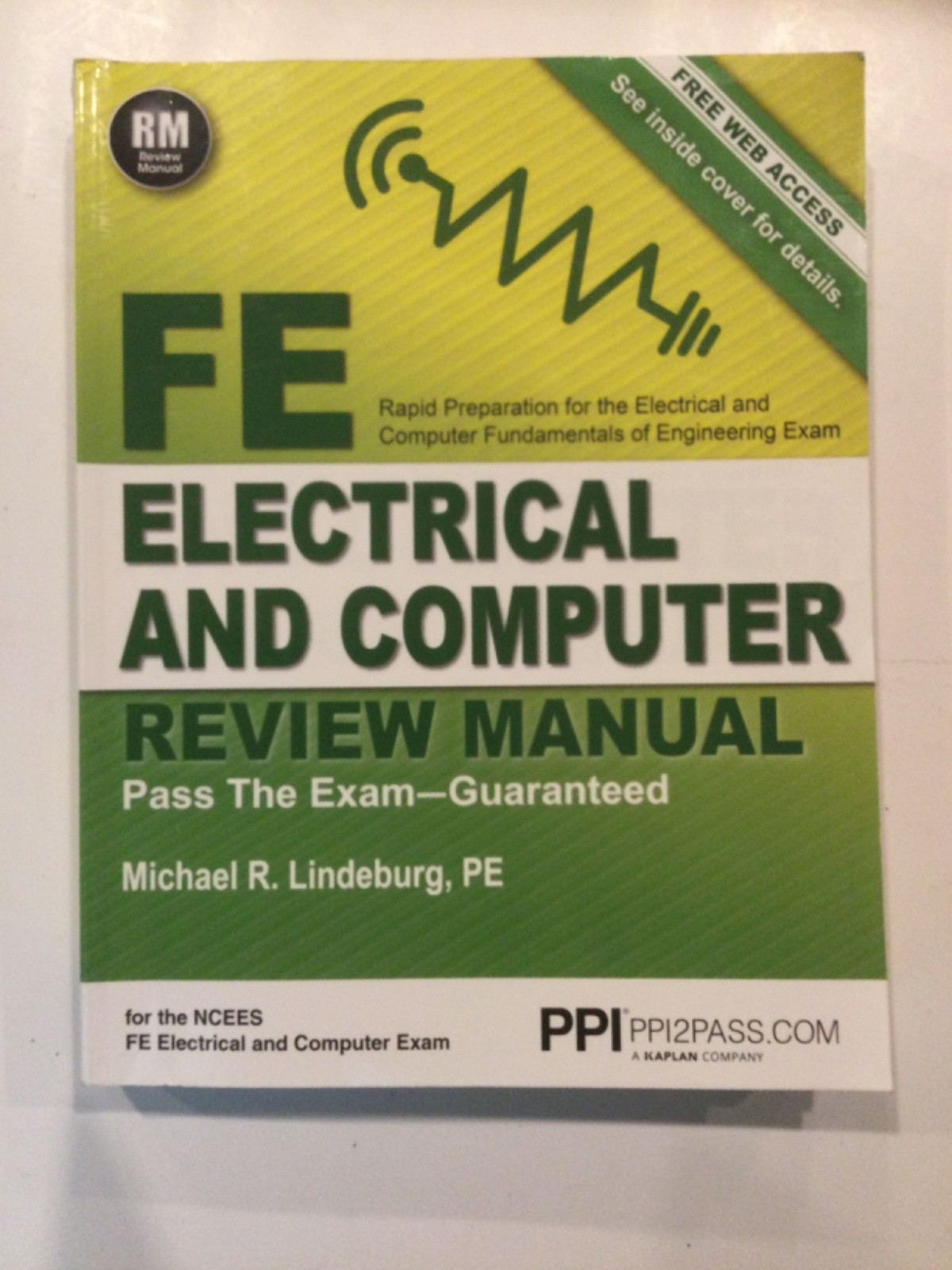PPI FE Electrical and Computer Review Manual – Comprehensive Book for FE Exam