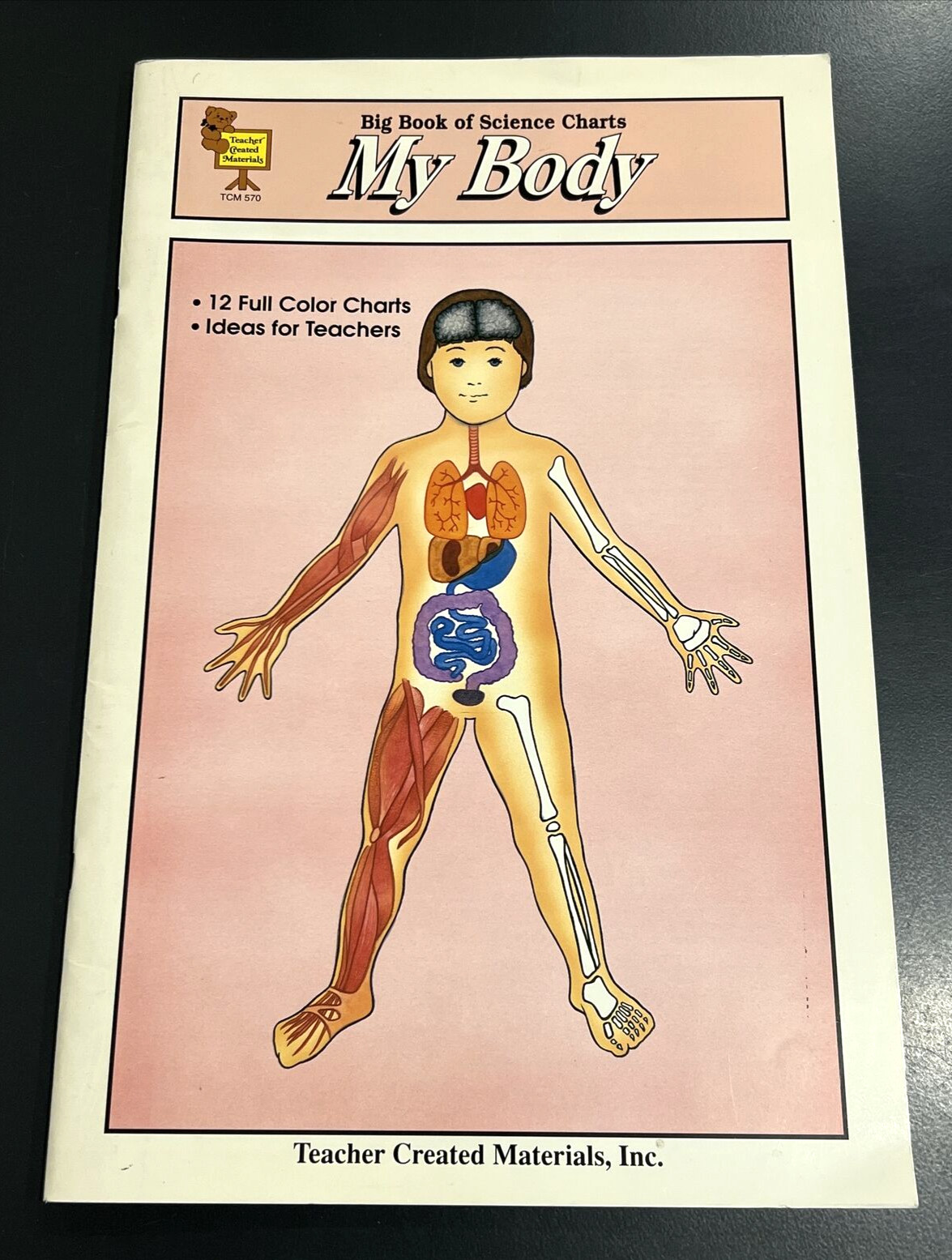 Big Book of Science Charts : My Body – 12 Full Color Charts Teachers TCM