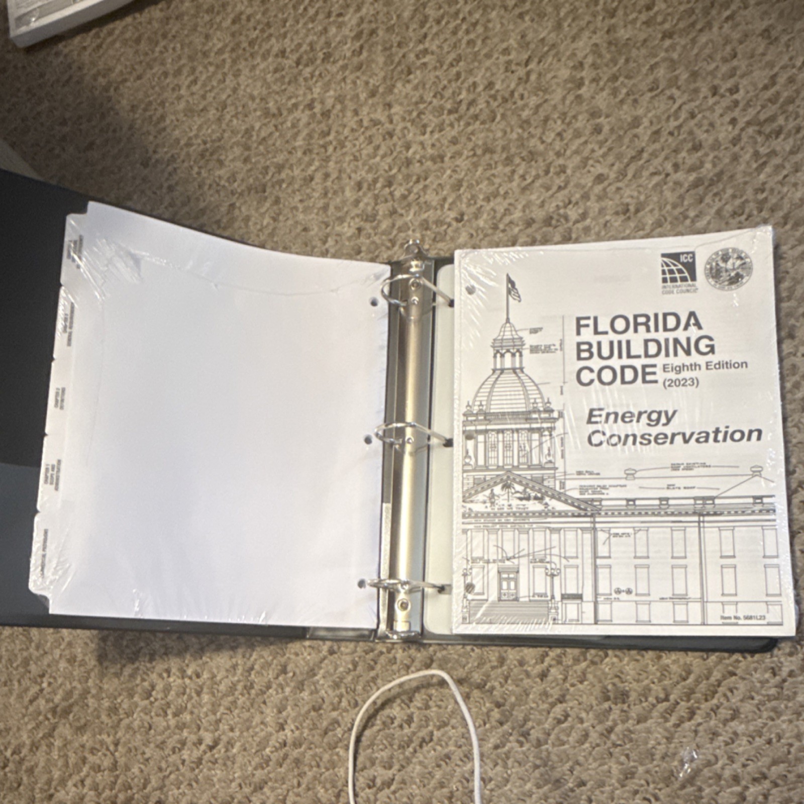 Florida Building Code-Energy Conservation 8th Edition Ringbound Reference 2023