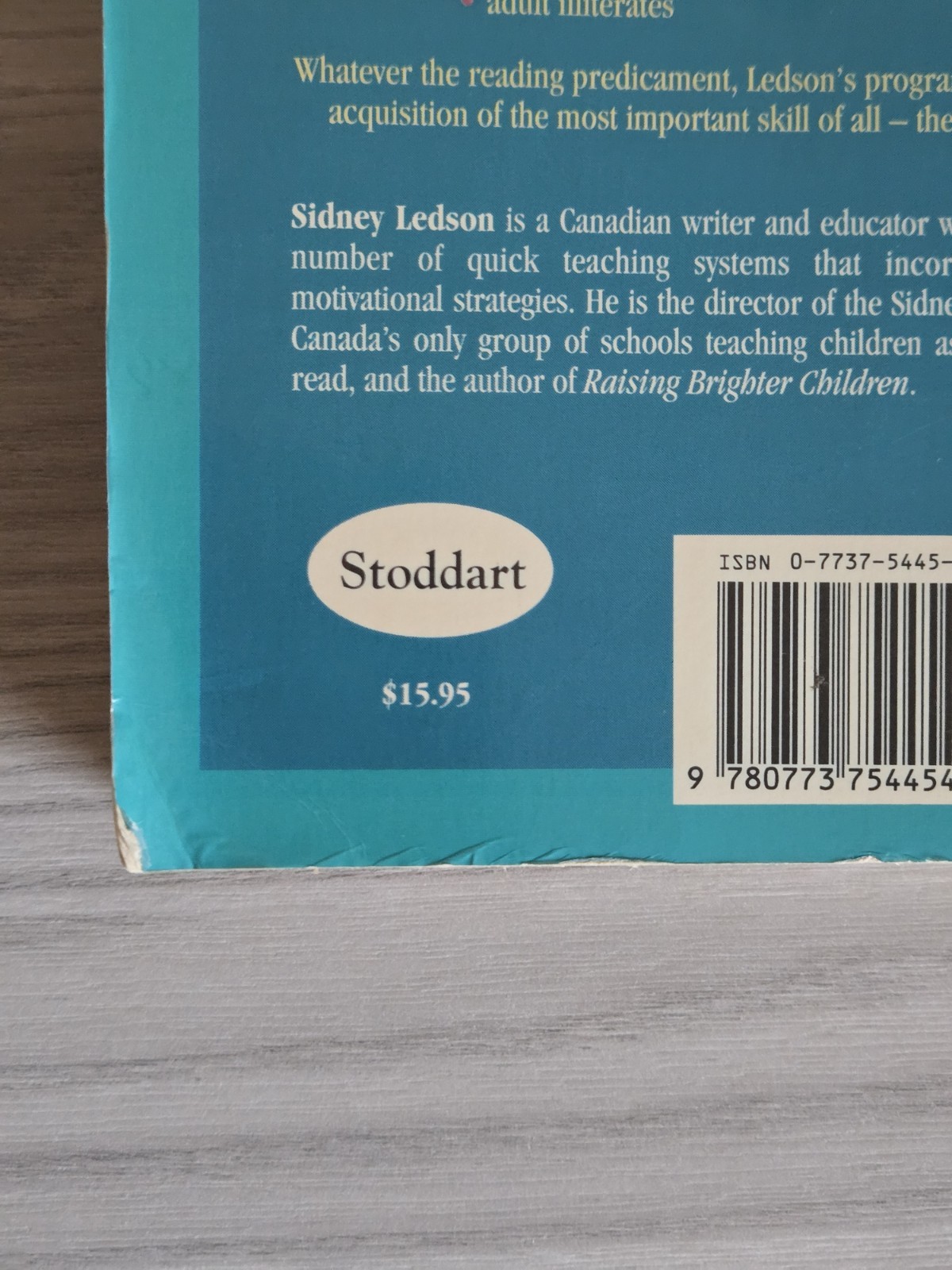 Teach your child to read in 60 days by Sidney Ledson