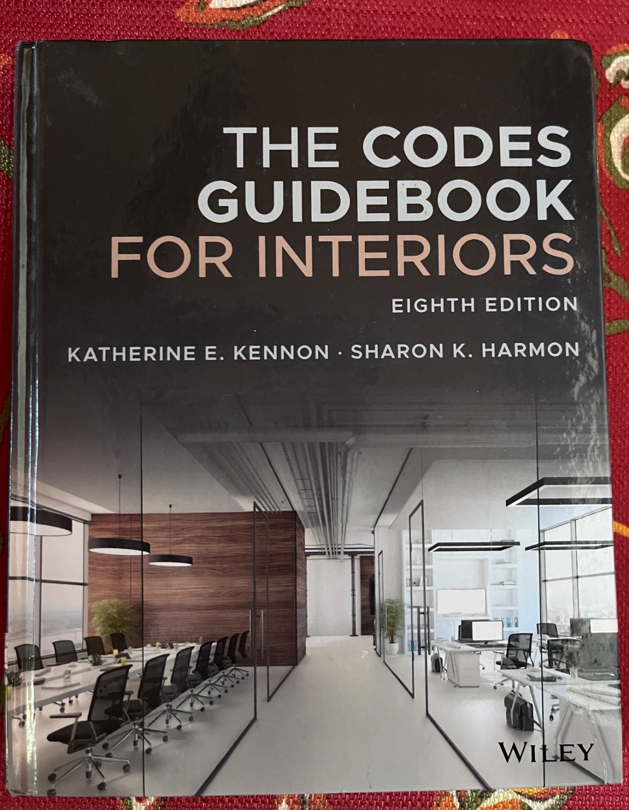 Codes Guidebook for Interiors by Katherine E. Kennon 8e Hardback Wiley