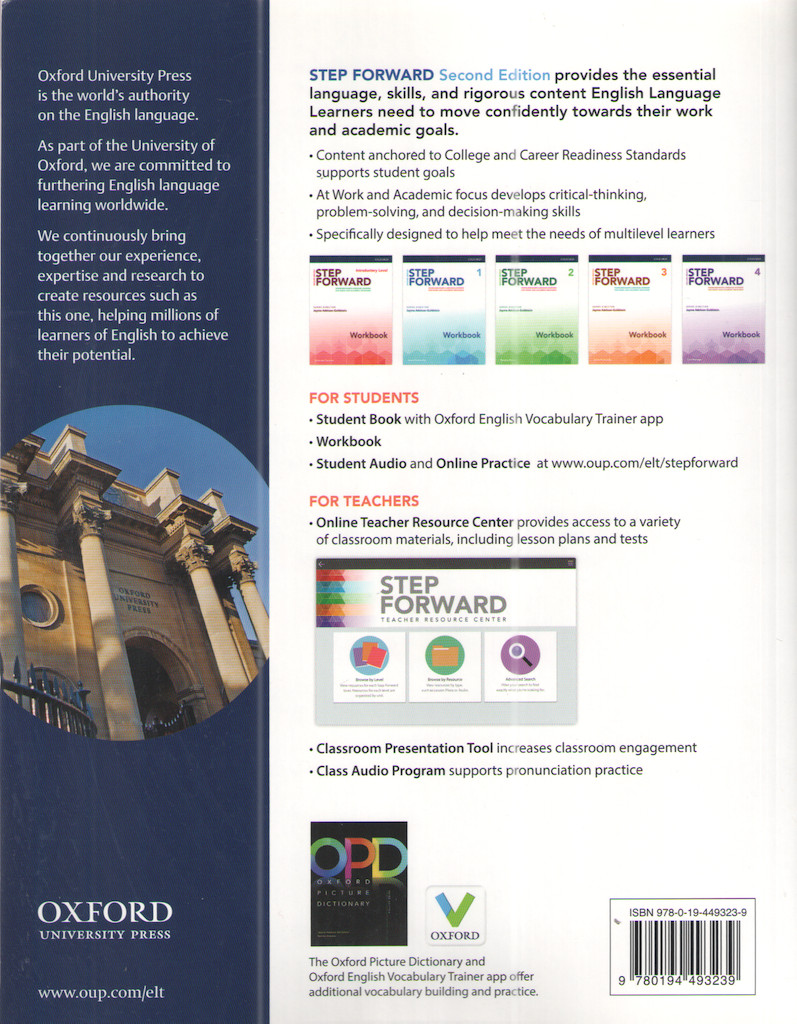Step Forward 1: Workbook Second Edition by Jayme Adelson-Goldstein