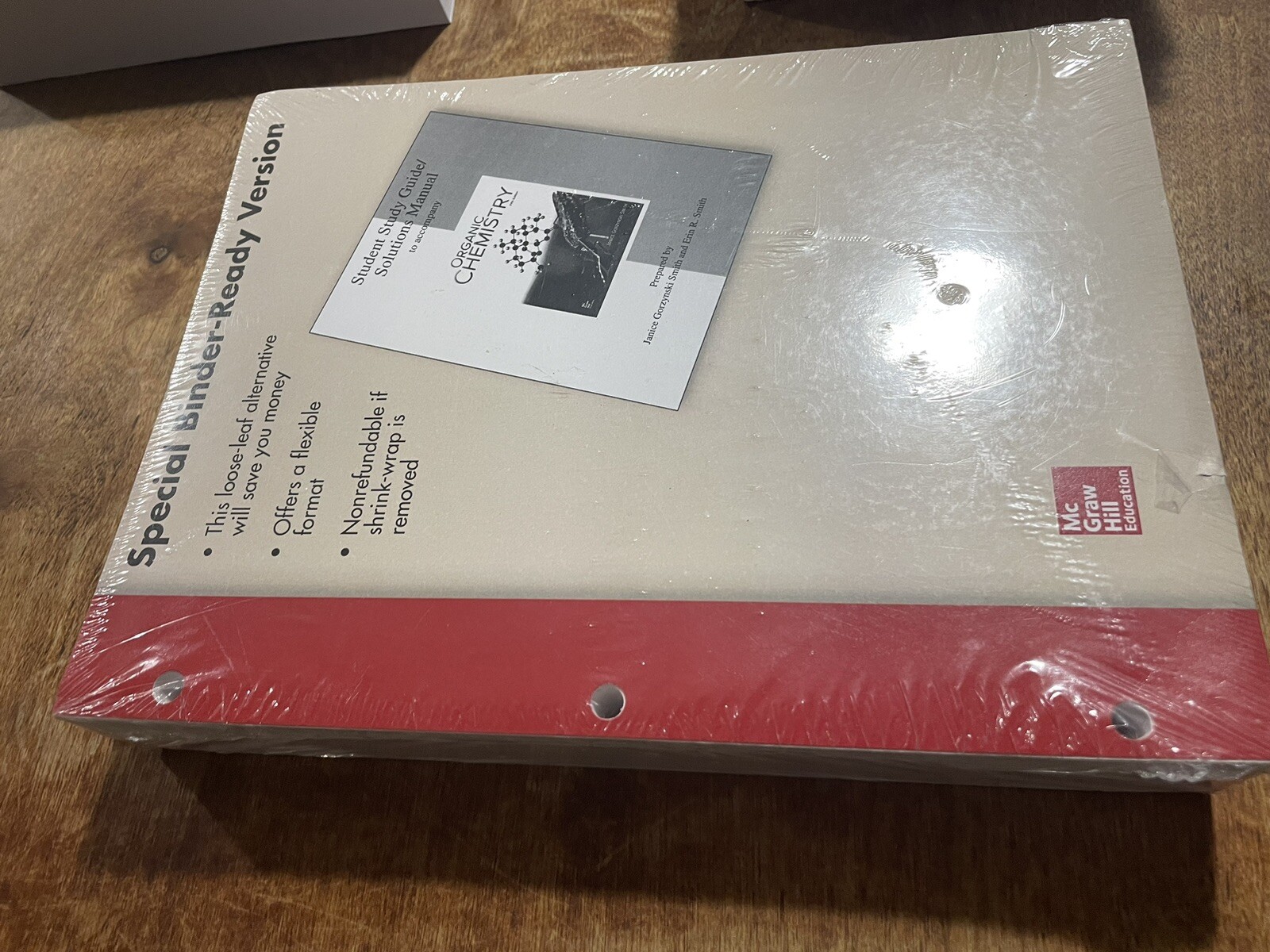 LOOSE LEAF FOR SG/SOLUTIONS MANUAL FOR ORGANIC CHEMISTRY By Smith Janice