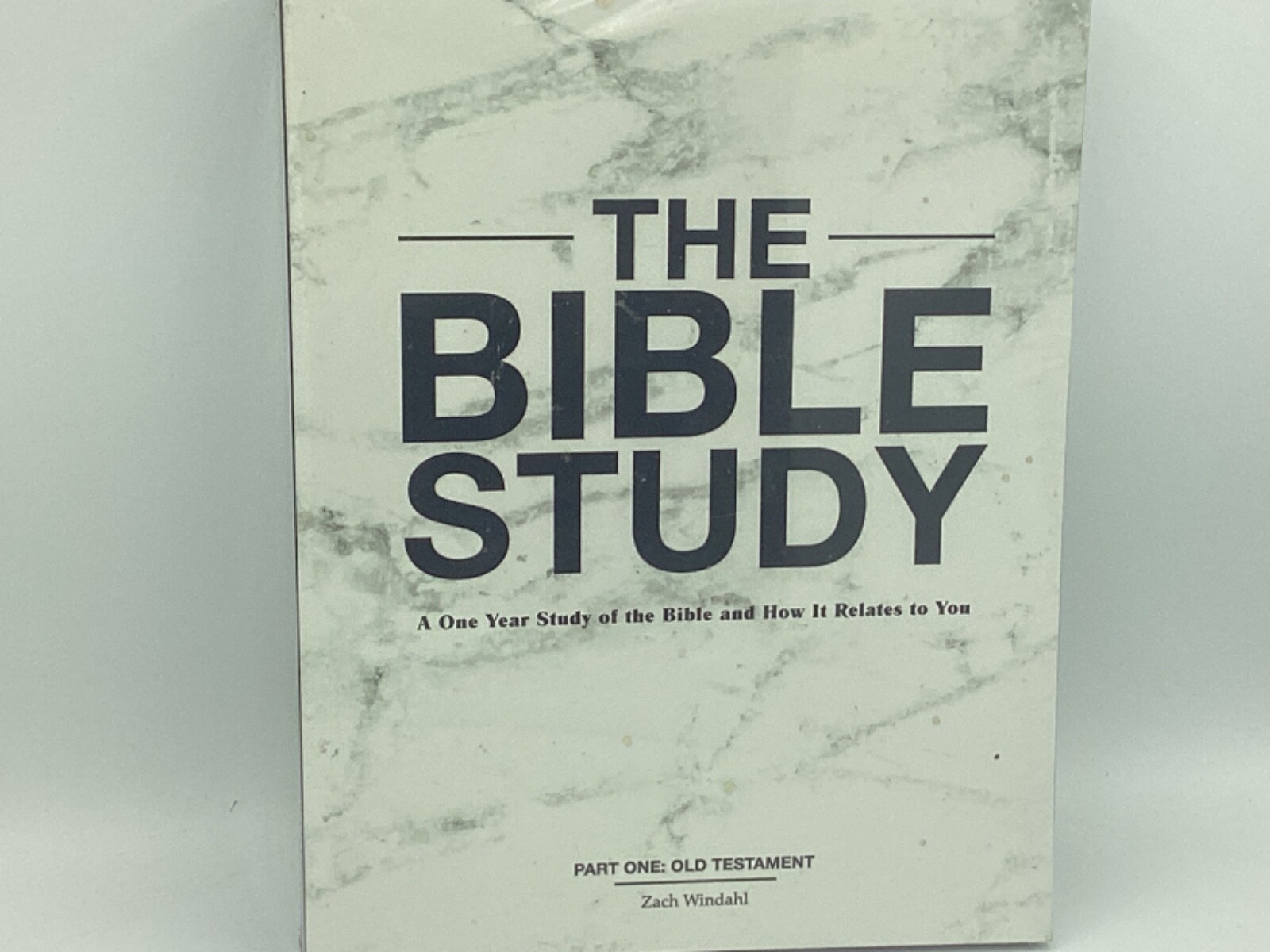 The Bible Study Books Parts One & Two New & Old Testament by Zach Windahl Sealed