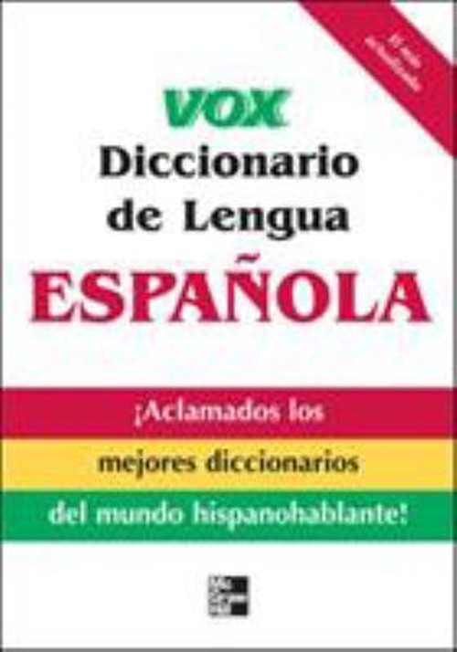 Vox Diccionario de Lengua Española Perfect Vox