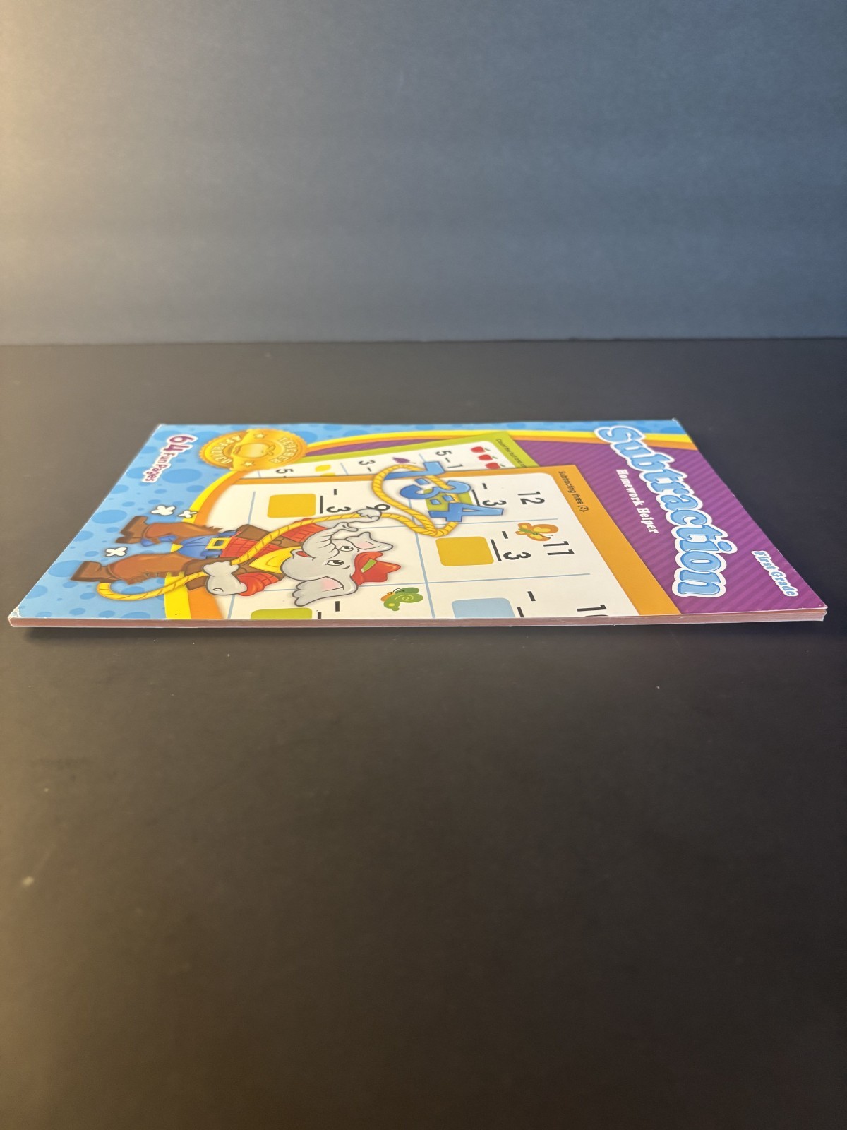 First Grade Subtraction Homework Helper 64 Fun Pages Teach Approved Softcover