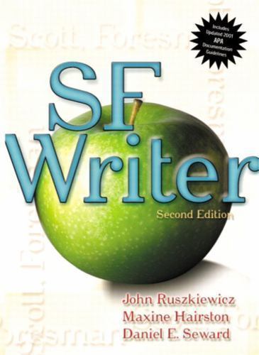SF Writer (APA Update) (2nd Edition), Ruszkiewicz, John,Hairston, Maxine,Seward,