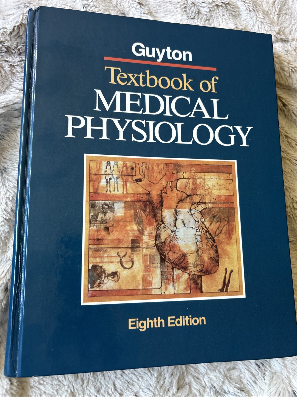 GUYTON textbook Of Medical Physiology Hardcover EUC