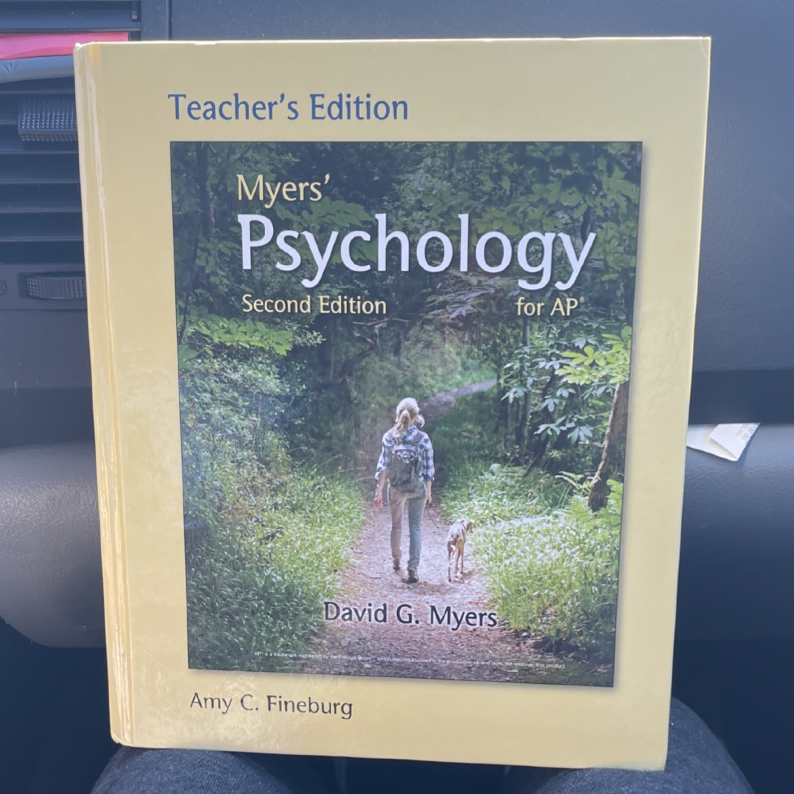 Myers’ Psychology for AP Teacher’s Edition 2nd Ed Myers Fineburg Hardcover bfw …