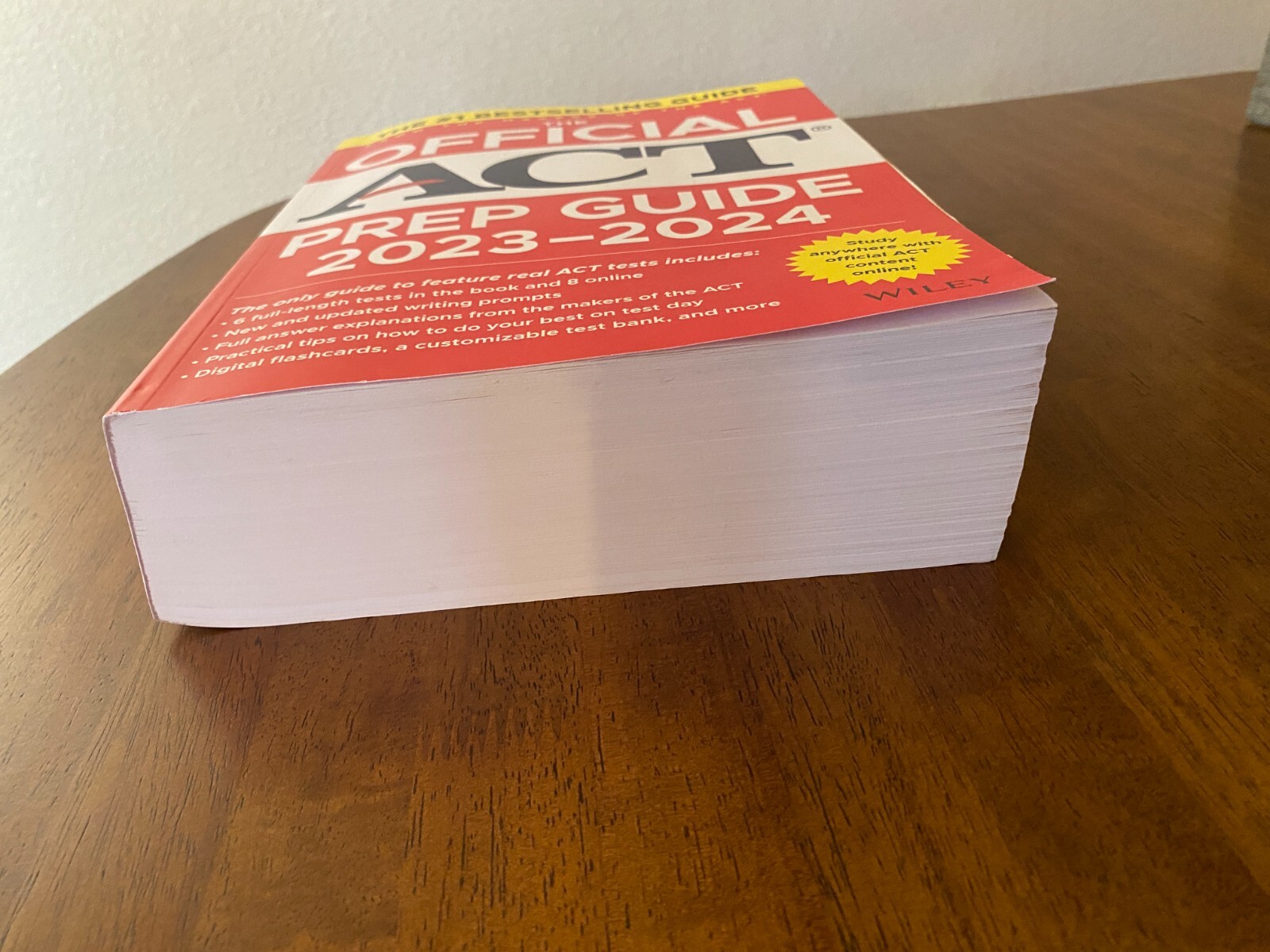 The Official ACT Prep Guide 2023-2024 by Wiley Very Nice Condition