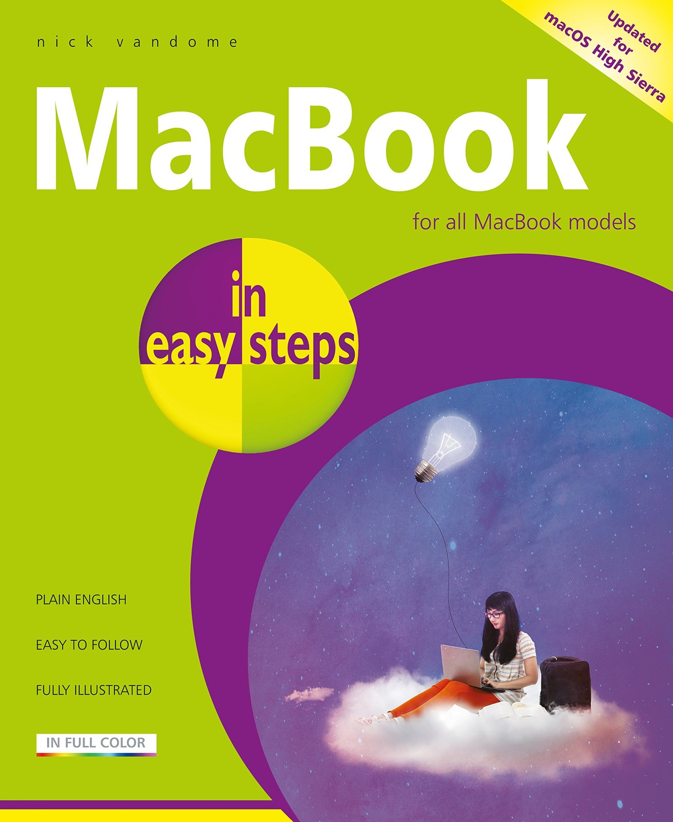 MacBook in easy steps: Covers macOS High Sierra – paperback Vandome, Nick