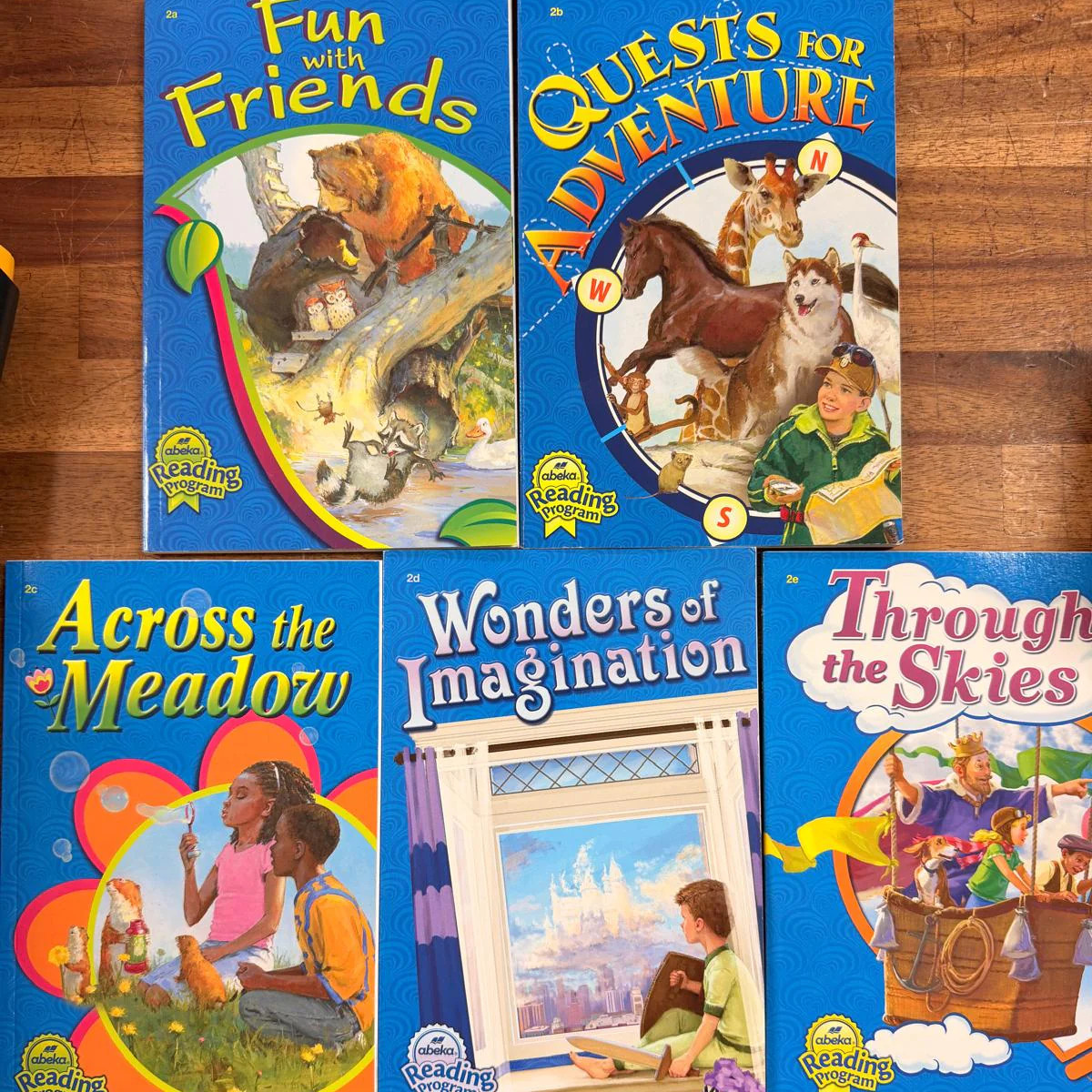 Abeka Readers 2A-2J (Qty of 10) – 2017 Edition