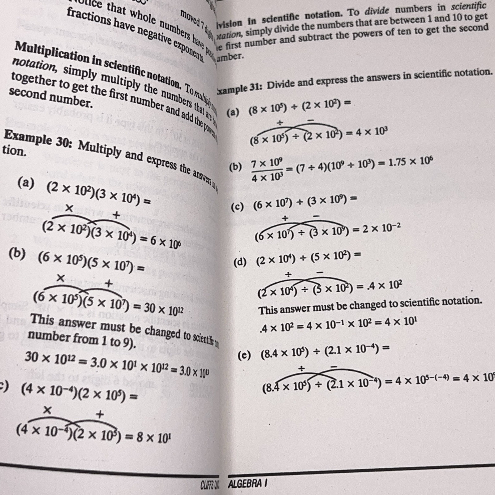 Algebra I First Edition Cliffs Quick Review Bobrow, Jerry Paperback Homeschool