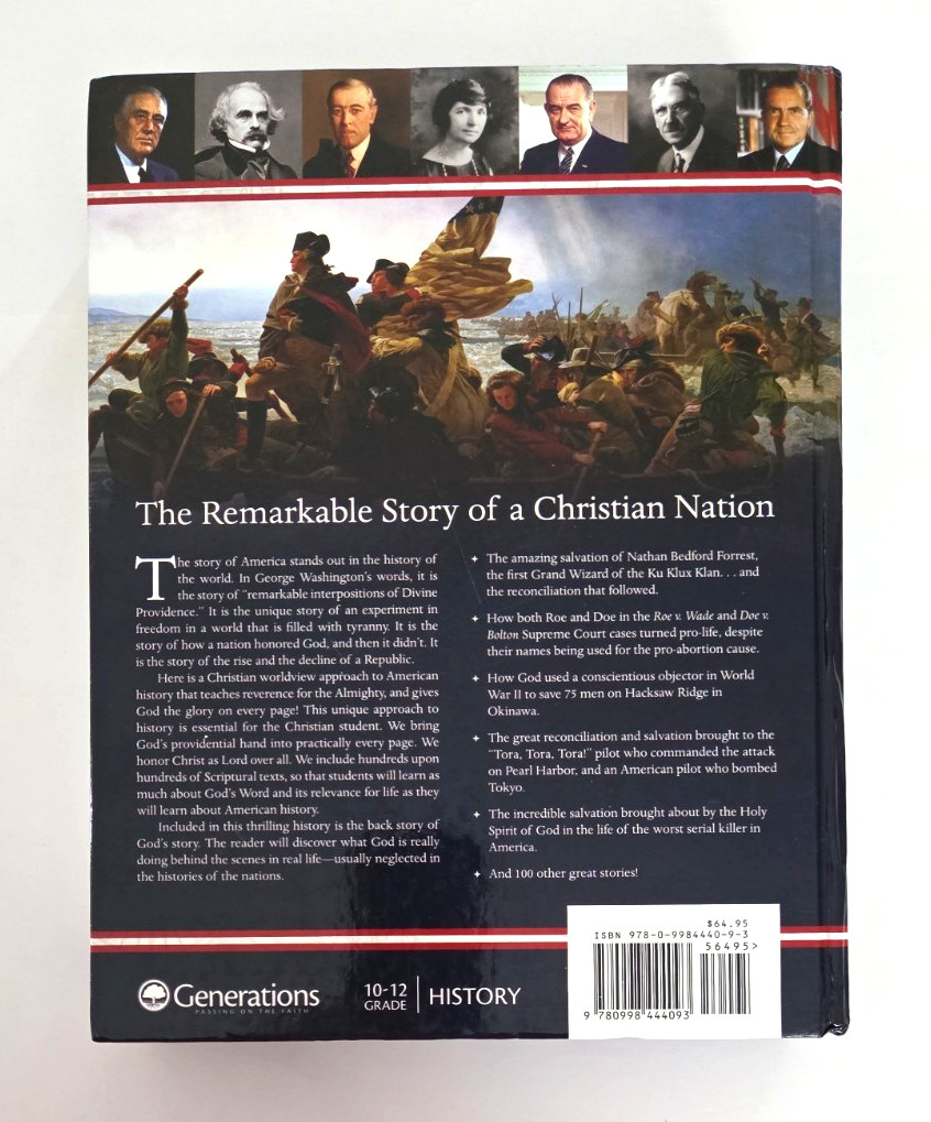 America in God’s Providence:A Christian Worldview History, 1492-Present, 10-12th