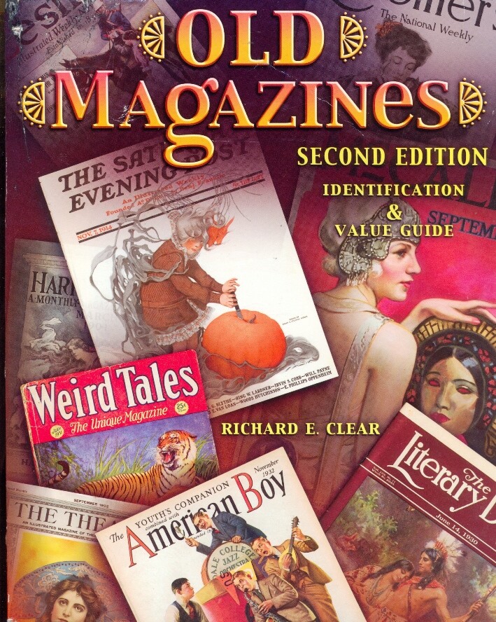 OLD MAGAZINES (USA): Identification & Value Guide. 336-Page Softback. Free Post