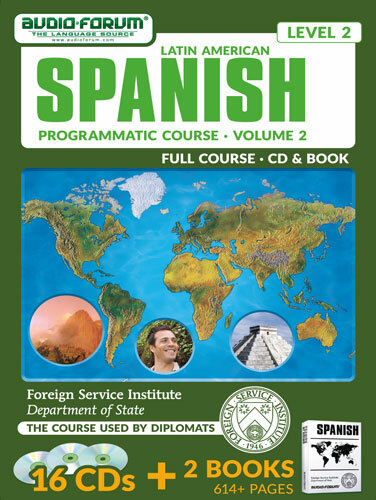 FSI: Programmatic Spanish 2 (16 CDs/Books) by Foreign Service Institute