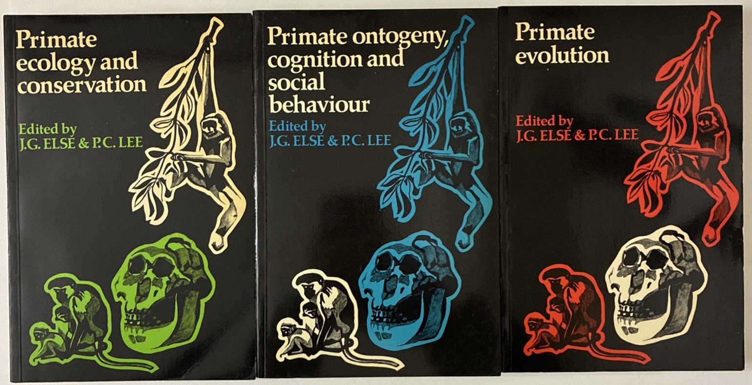 3 Vol Set Primate Evolution, Ecology, Ontogeny Selected Proceedings 1984 PPK GD