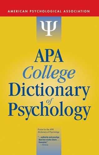 APA College – Paperback, by American Pscyhological Association – Very Good