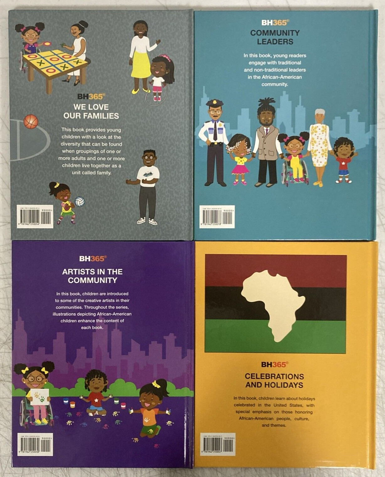 Black History 365 Kindergarten – 8th Grade Books w/ Teacher Resource Guides