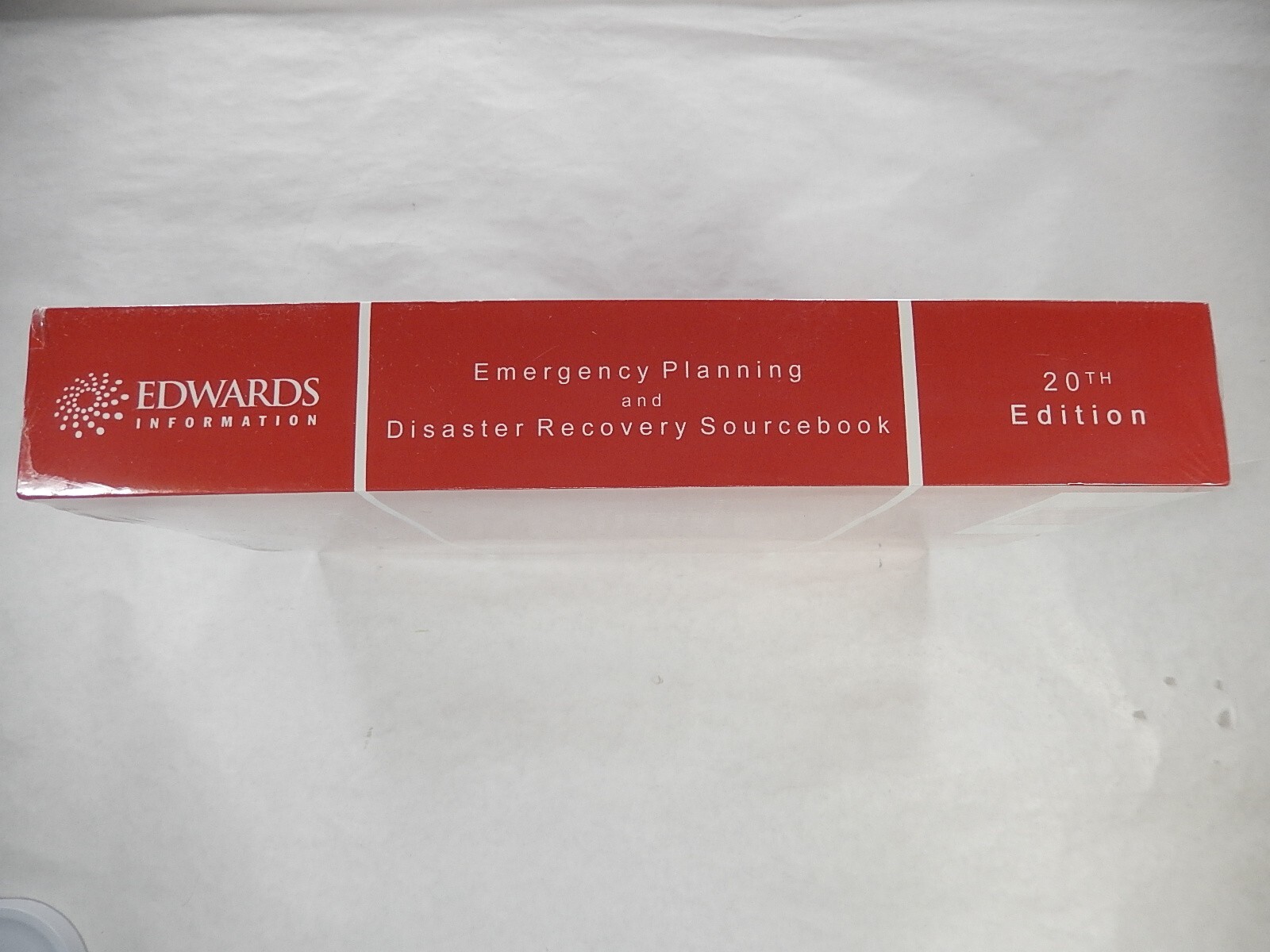 Emergency Planning and Disaster Recovery Sourcebook, 2013, 20th Edition, Edwards