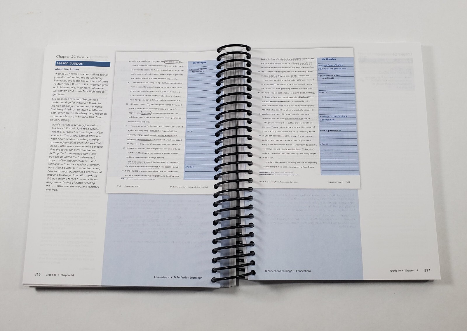 Connections English Language Arts Grade 10 Teacher Guide Perfection Learning