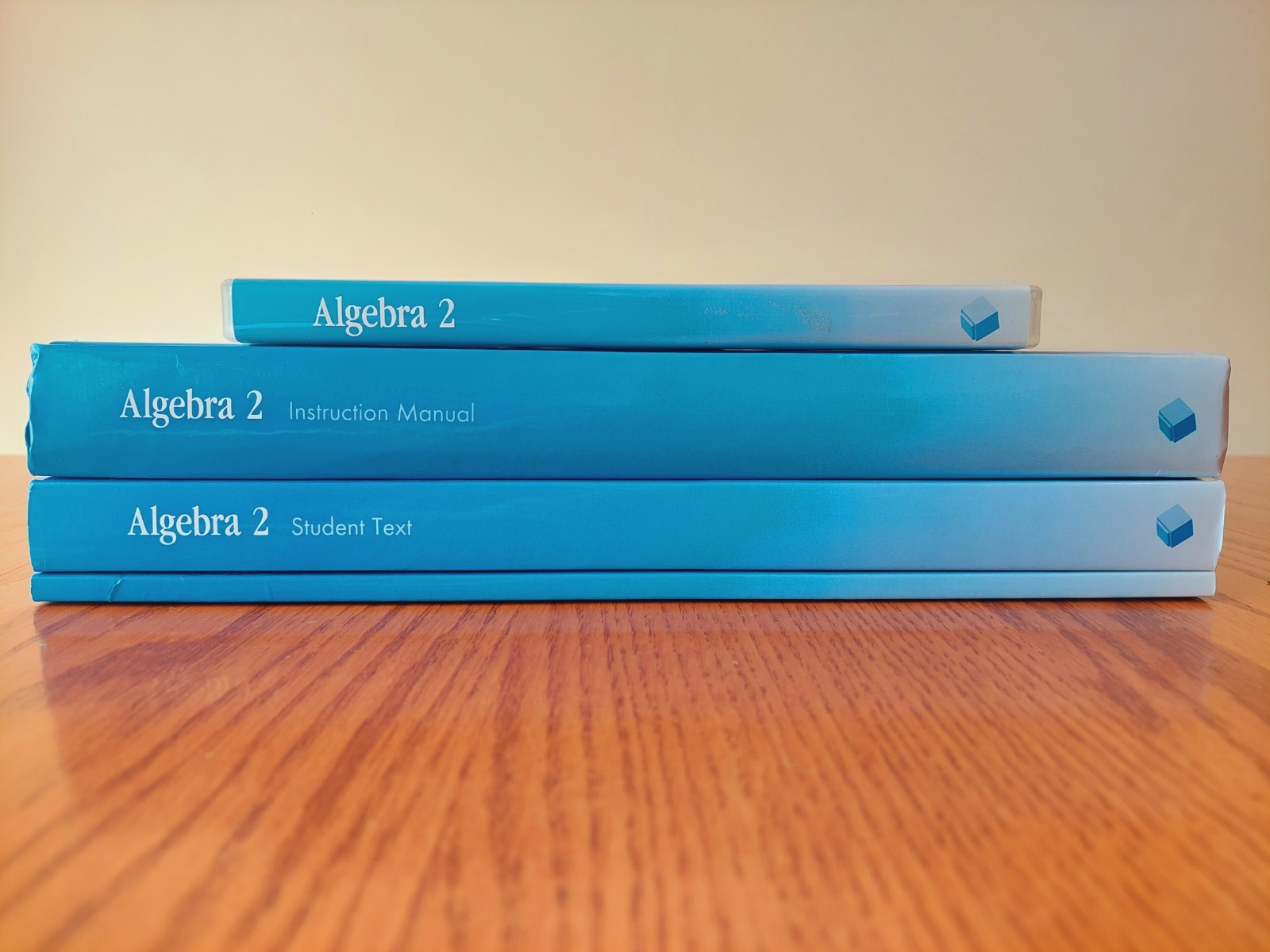 Math-U-See Algebra 2 SET: Teacher Manual, Student Text, Tests, & DVD’s–Like New
