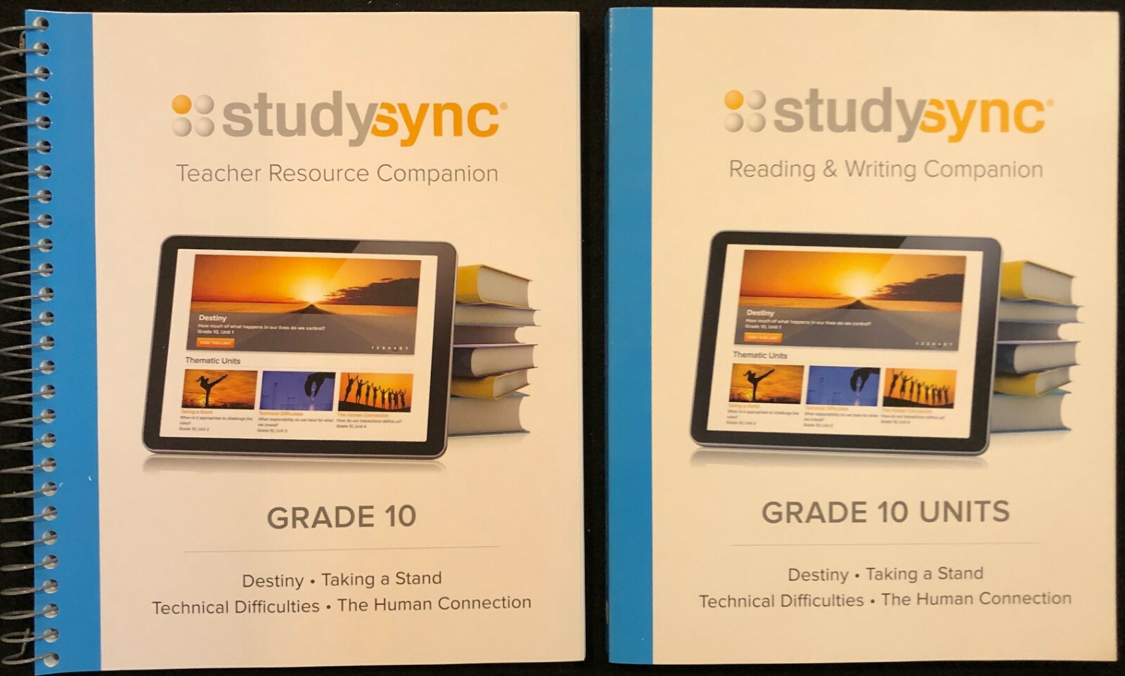 10th – STUDY SYNC Teacher Resource Companion & Reading/Writing Student Companion